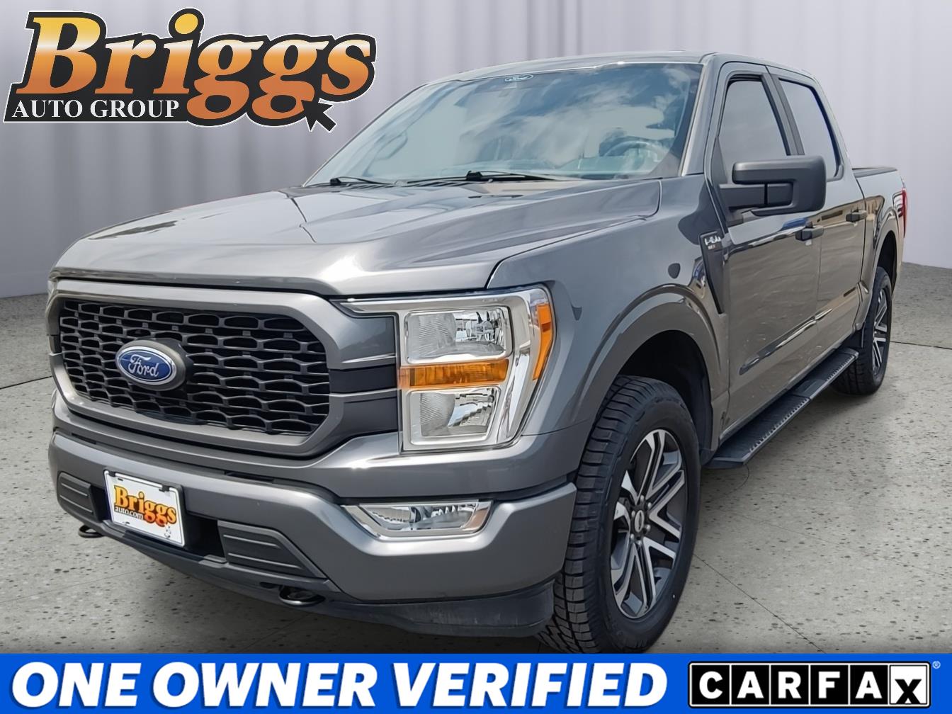 Carbonized Gray Metallic 2022 Ford F-150 Pickup Truck Four-Wheel Drive Automatic