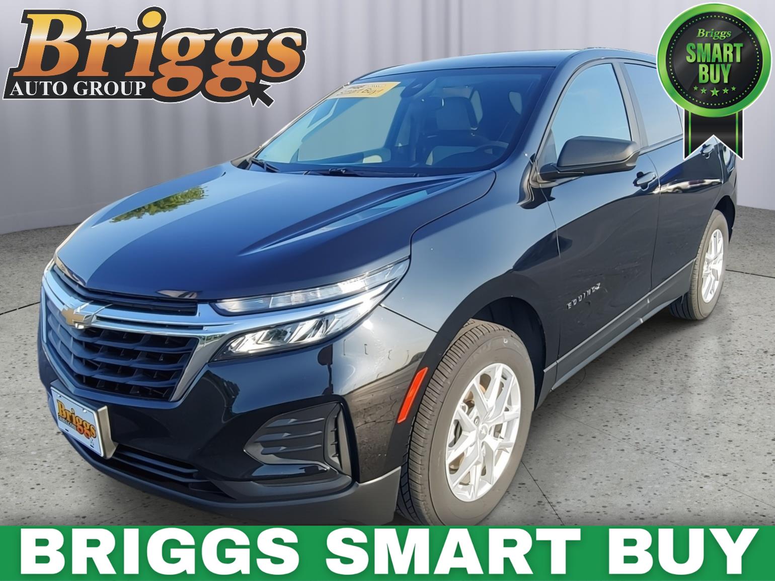 Mosaic Black Metallic 2023 Chevrolet Equinox SUV / Crossover Four-Wheel Drive 6-Speed Automatic Overdrive