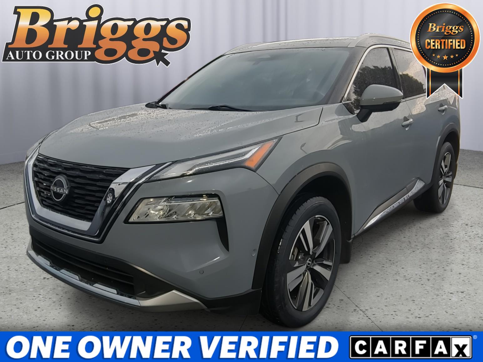 Boulder Gray Pearl 2023 Nissan Rogue SUV / Crossover All-Wheel Drive Continuously Variable Transmission