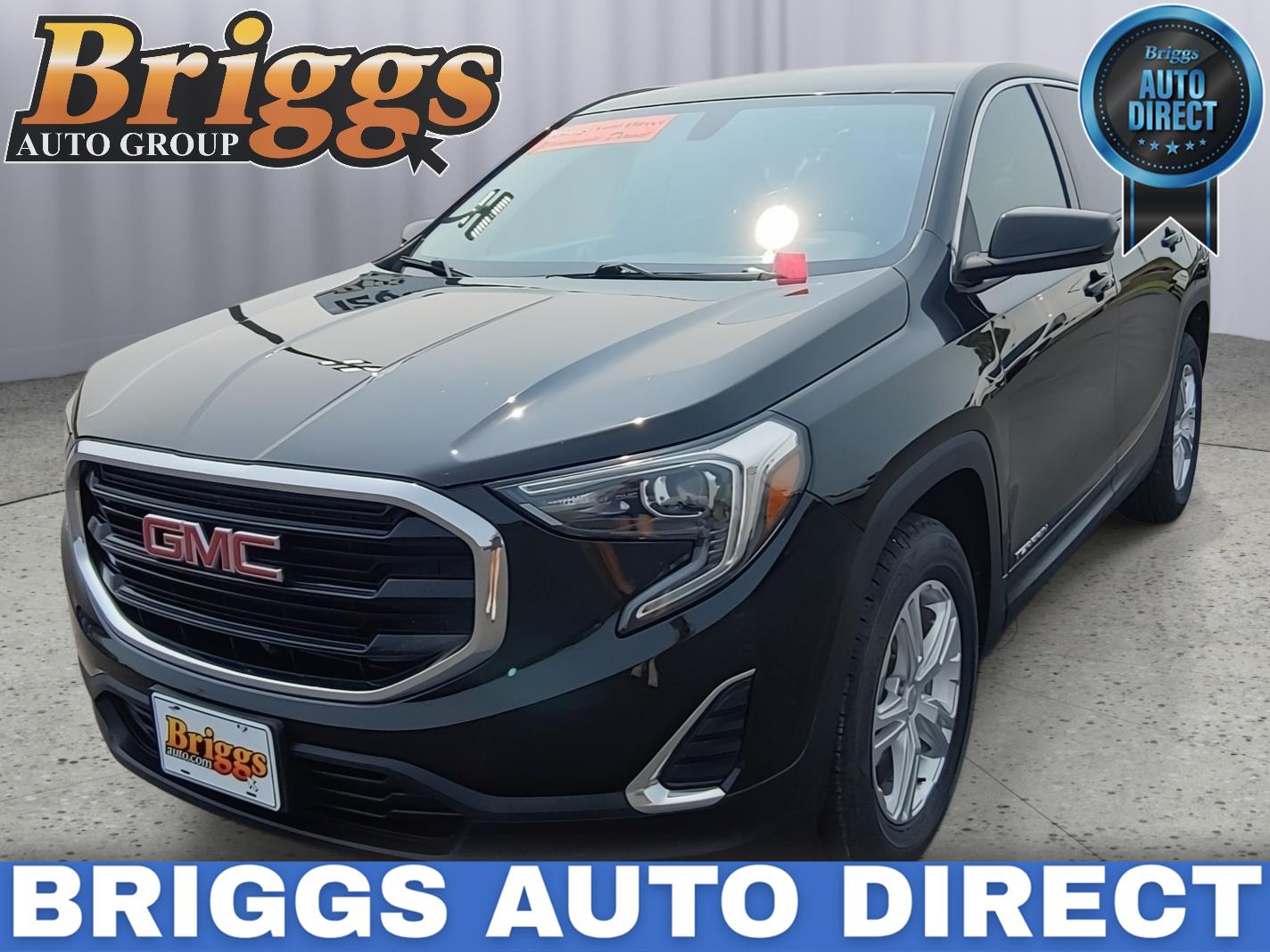 Black (Ebony Twilight Metallic) 2018 GMC Terrain SUV / Crossover Front-Wheel Drive 9-Speed Automatic Overdrive