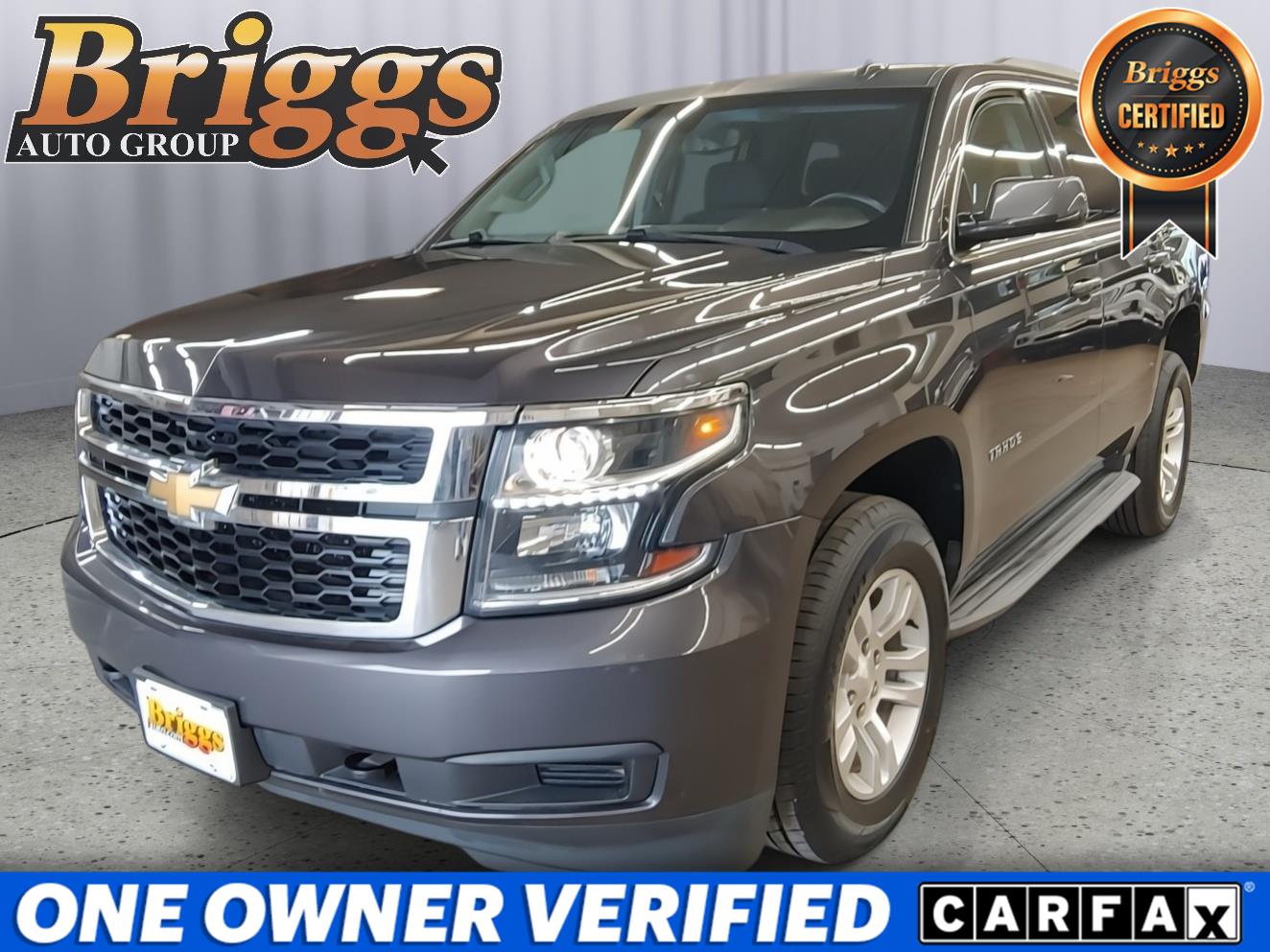 Gray (Tungsten Metallic) 2016 Chevrolet Tahoe SUV / Crossover Four-Wheel Drive 6-Speed Automatic