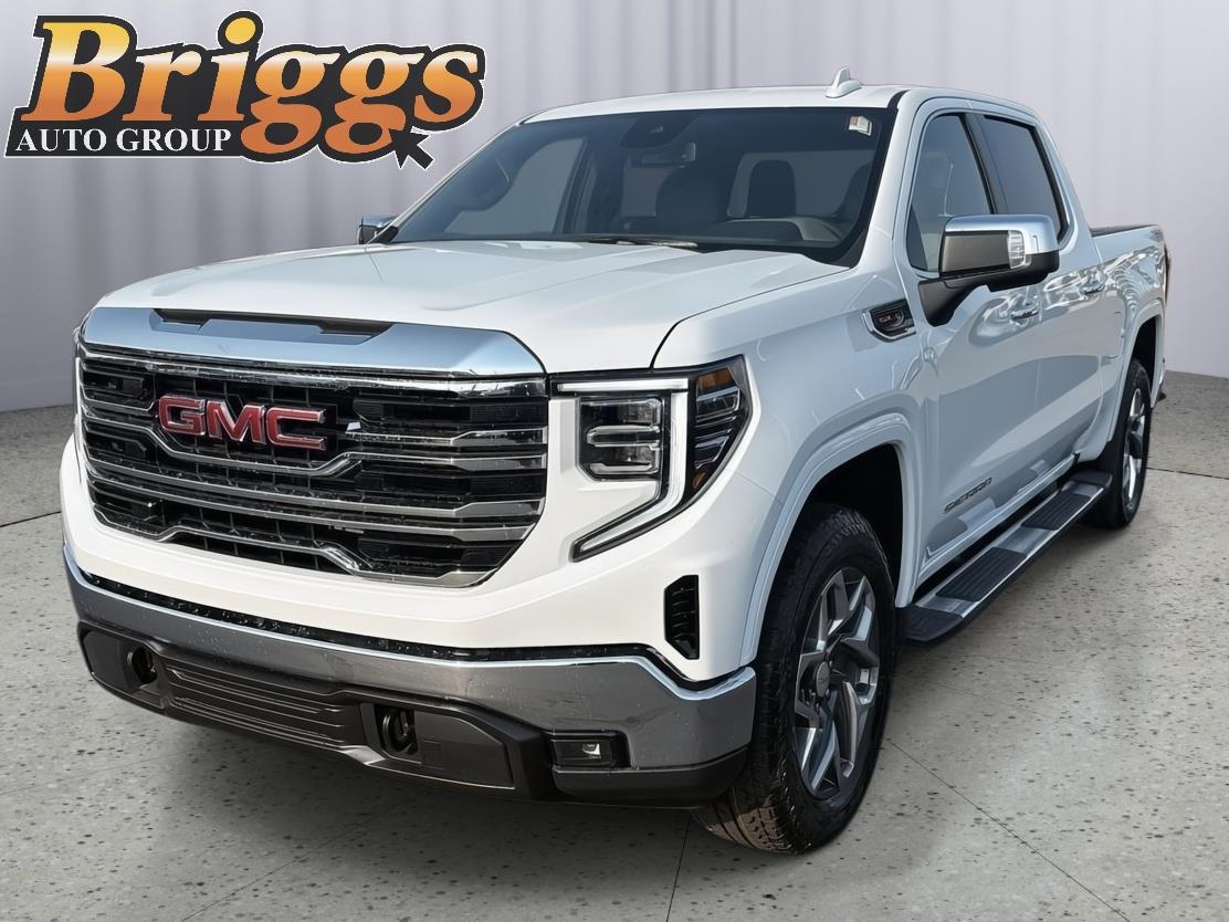 Glacier White Tricoat 2026 GMC Sierra 1500 Pickup Truck Four-Wheel Drive Automatic