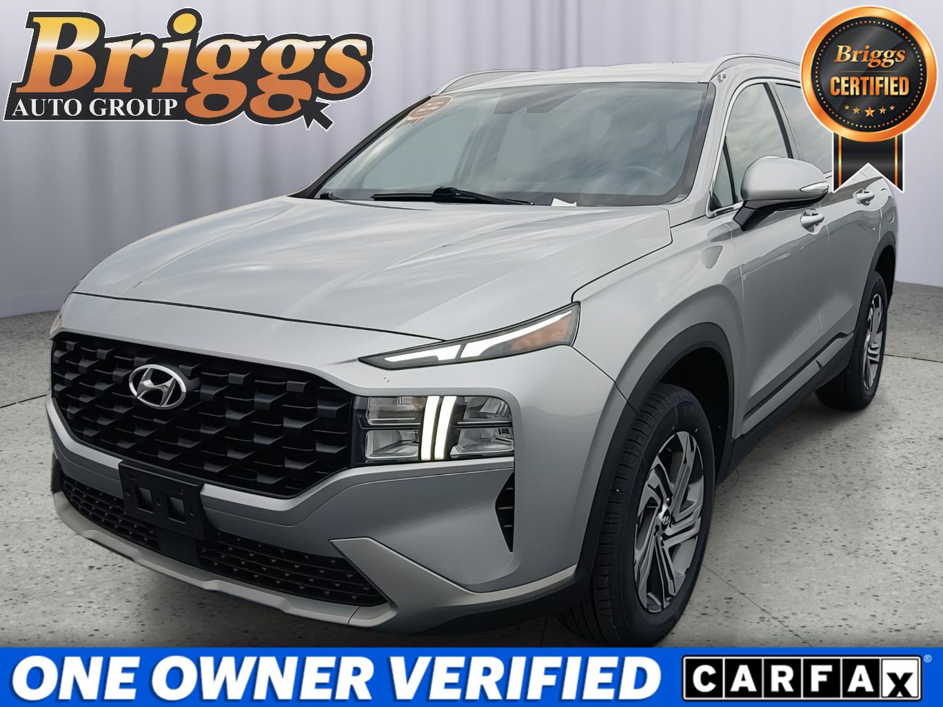 Shimmering Silver 2023 Hyundai Santa Fe SUV / Crossover All-Wheel Drive Automatic