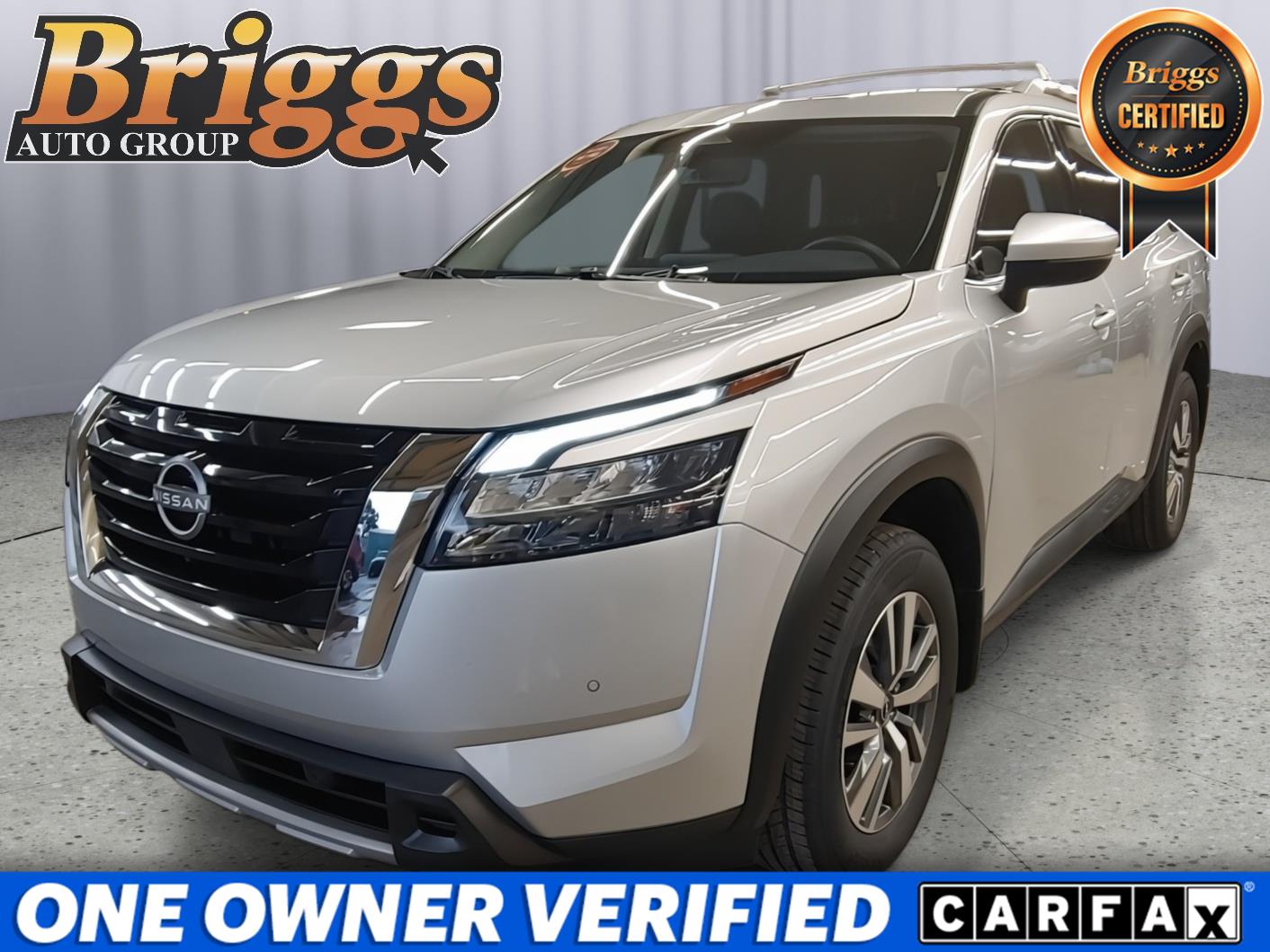 Brilliant Silver Metallic 2025 Nissan Pathfinder SUV / Crossover All-Wheel Drive Automatic