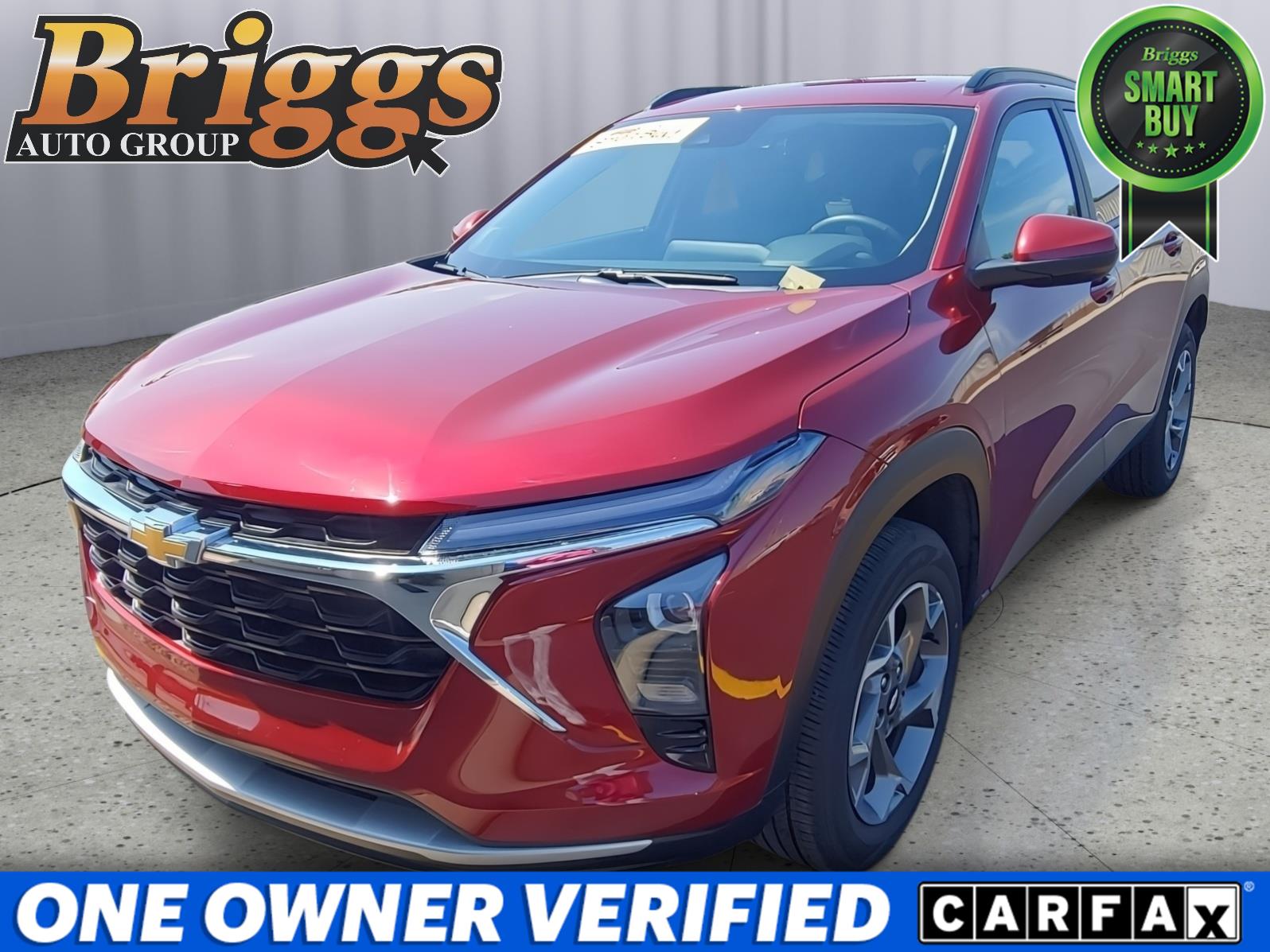 Red (Crimson Metallic) 2025 Chevrolet Trax SUV / Crossover Front-Wheel Drive 6-Speed Automatic