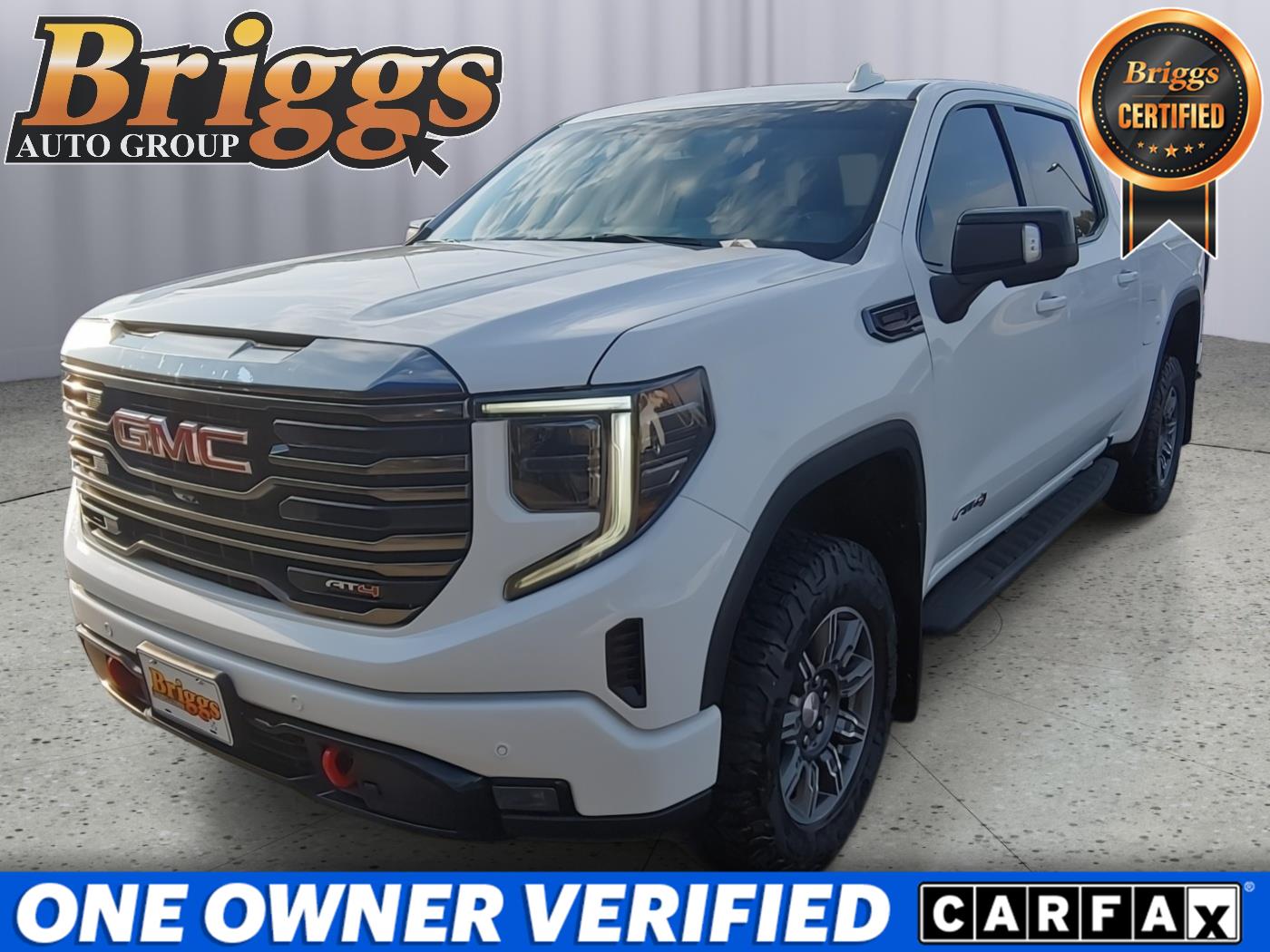 Summit White 2024 GMC Sierra 1500 Pickup Truck Four-Wheel Drive Automatic