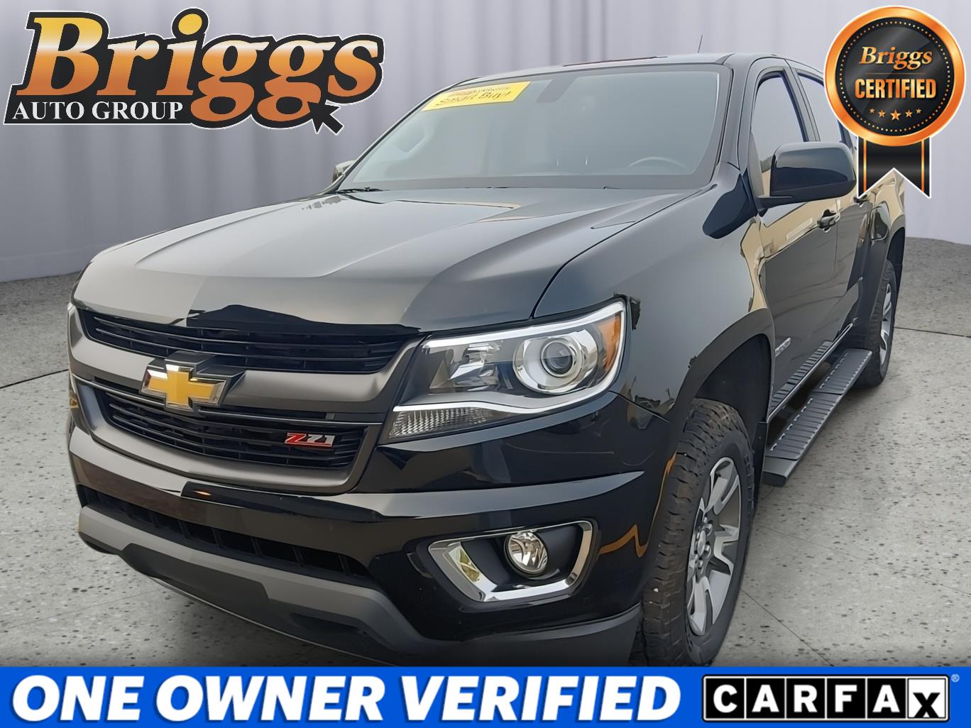 Black 2019 Chevrolet Colorado Pickup Truck 4X2 8-Speed Automatic