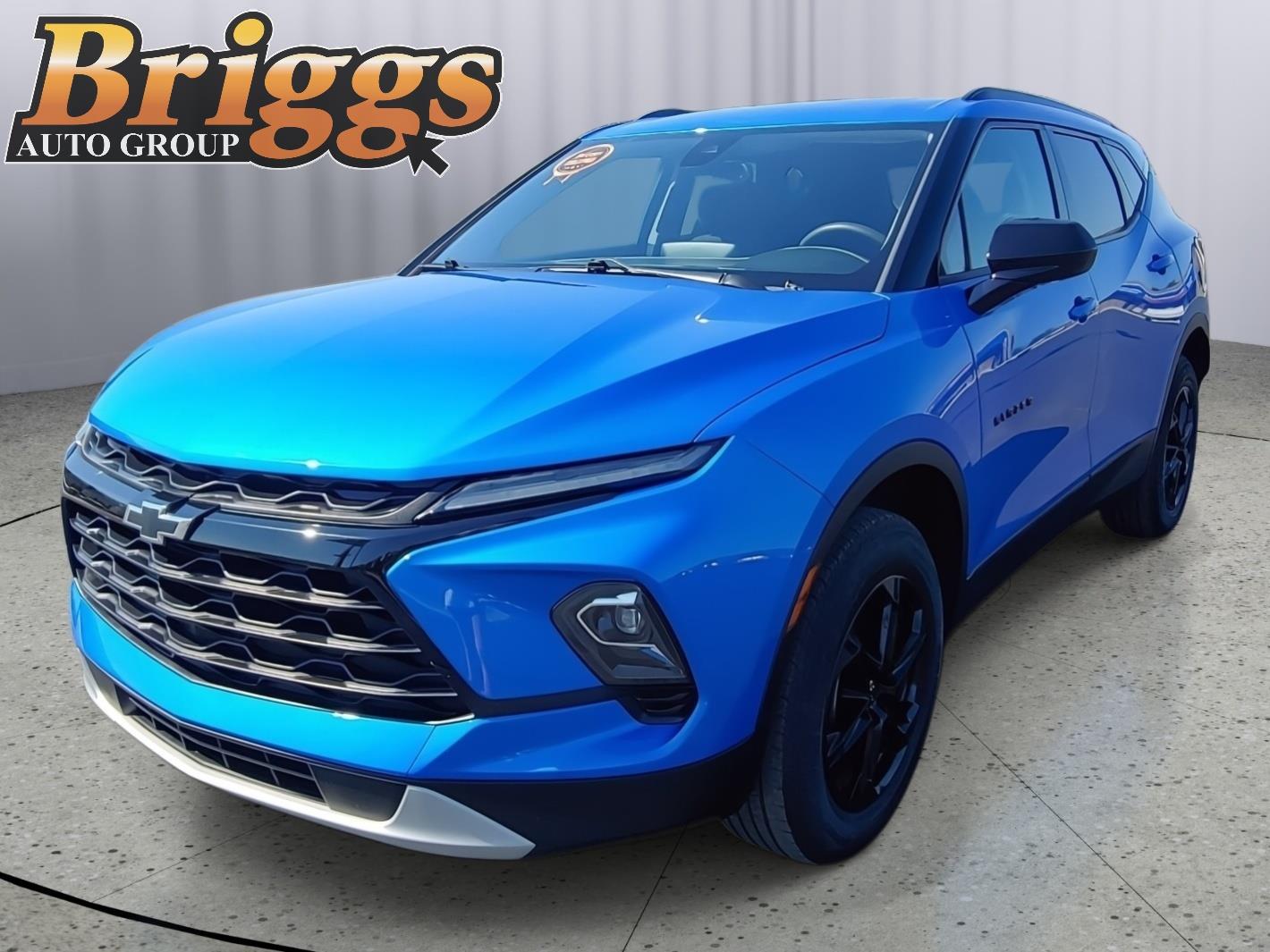 Riptide Blue Metallic 2024 Chevrolet Blazer SUV / Crossover Front-Wheel Drive 9-Speed Automatic