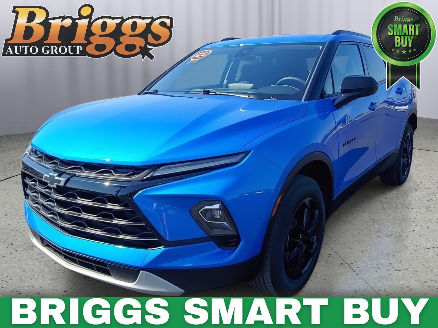 Riptide Blue Metallic 2024 Chevrolet Blazer SUV / Crossover Front-Wheel Drive 9-Speed Automatic