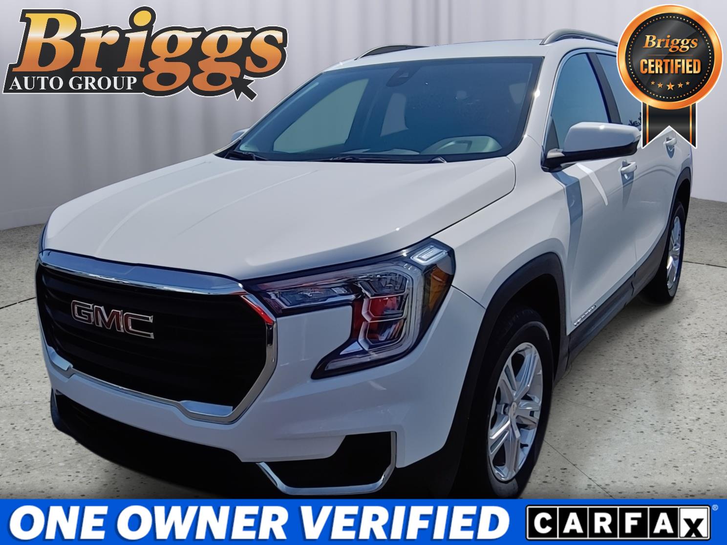 Summit White 2024 GMC Terrain SUV / Crossover All-Wheel Drive 9-Speed Automatic Overdrive