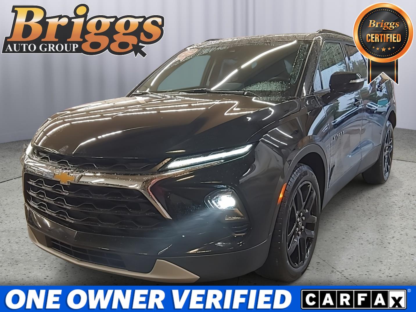 Black 2024 Chevrolet Blazer SUV / Crossover All-Wheel Drive 9-Speed Automatic