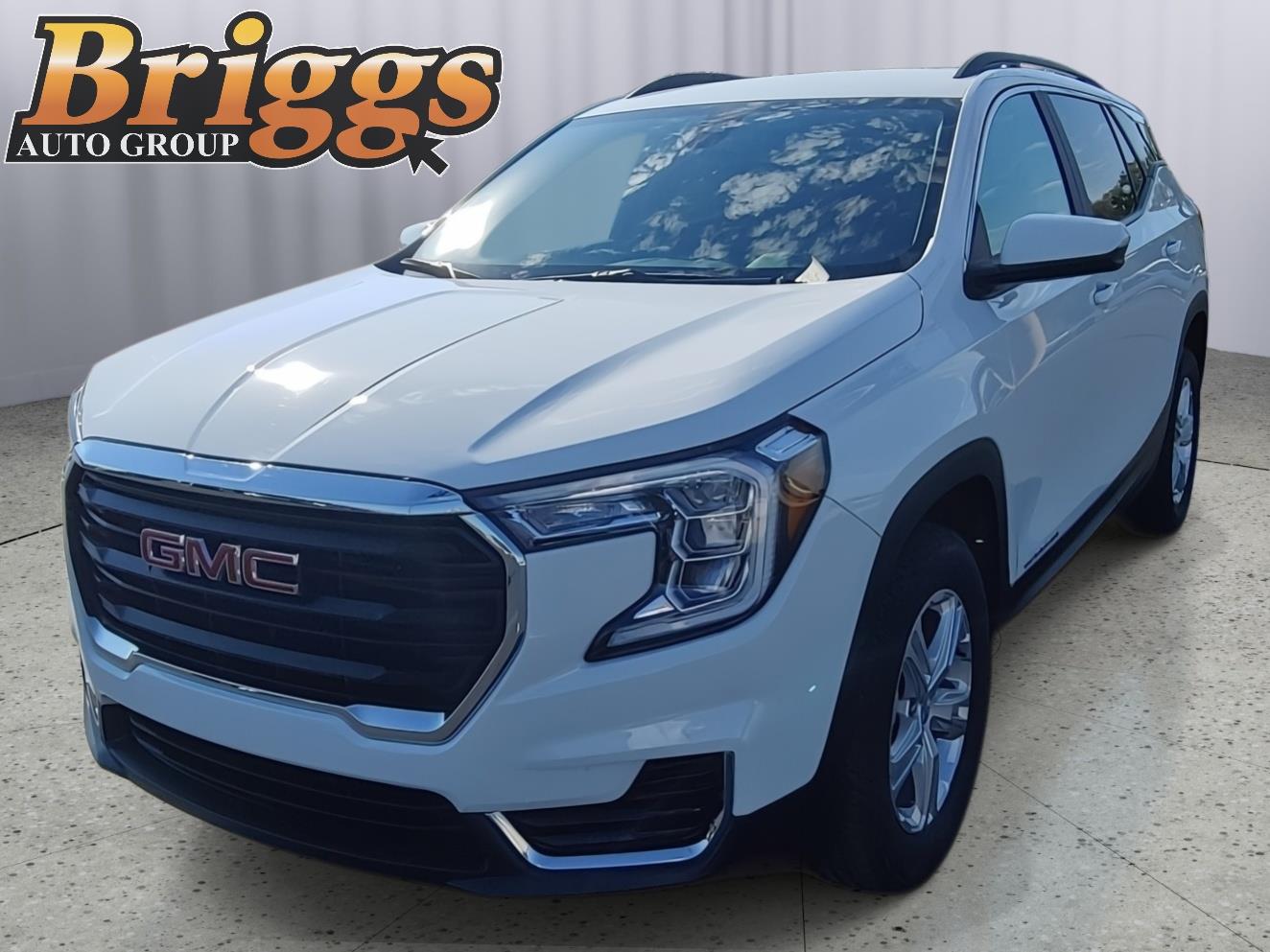 Summit White 2024 GMC Terrain SUV / Crossover All-Wheel Drive 9-Speed Automatic Overdrive