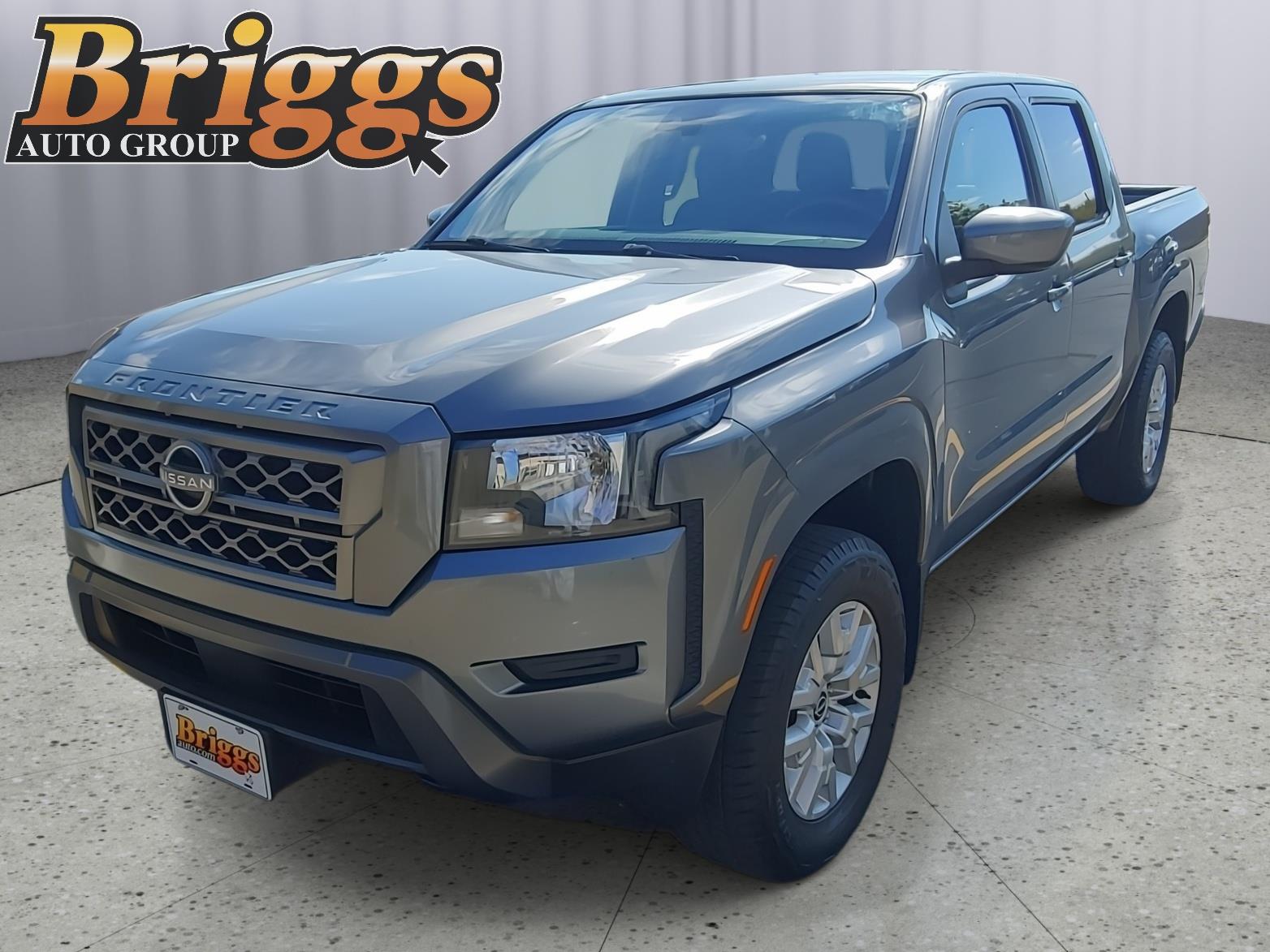 Gray (Gun Metallic) 2022 Nissan Frontier Pickup Truck Four-Wheel Drive Automatic