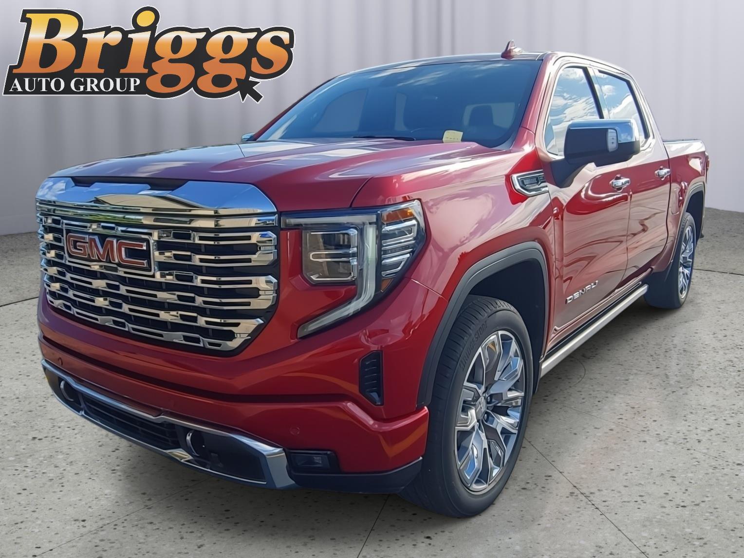 Volcanic Red Tintcoat 2024 GMC Sierra 1500 Pickup Truck Four-Wheel Drive Automatic