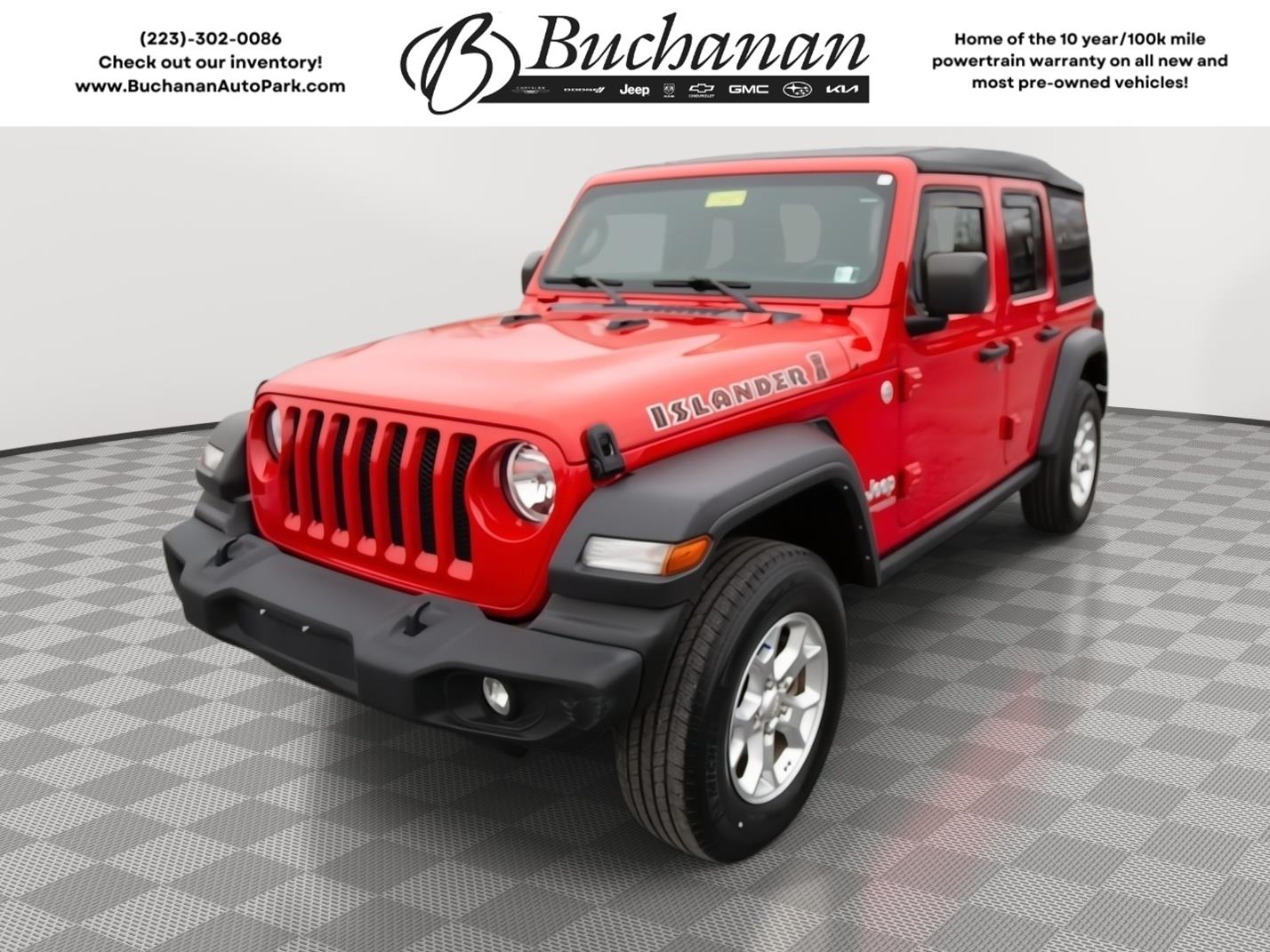 2021 Jeep Wrangler Unlimited Islander 4WD