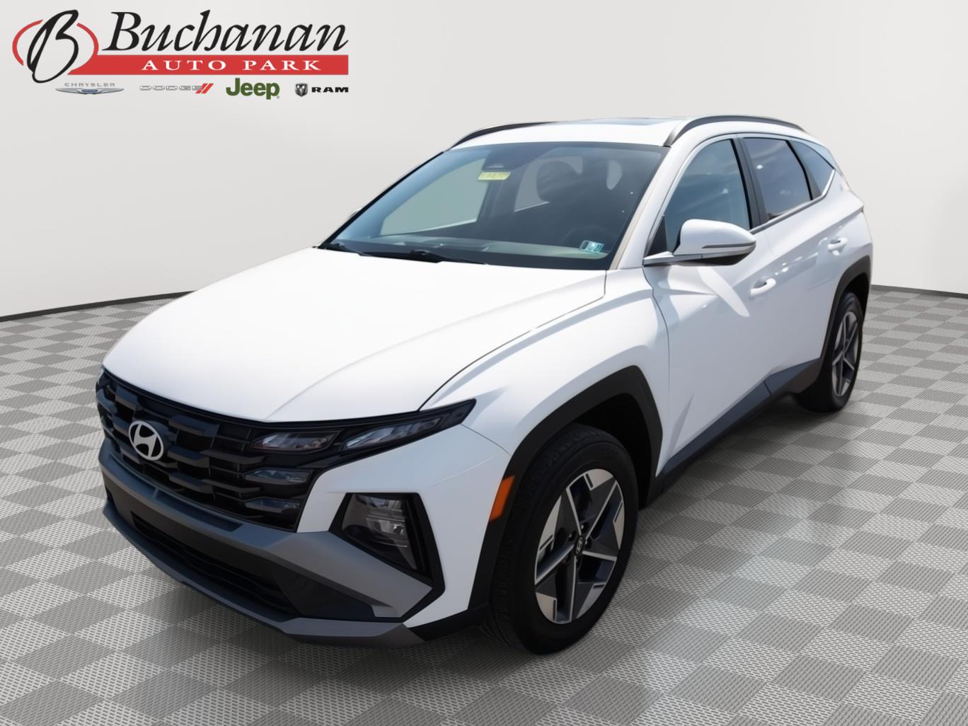 Serenity White Pearl 2025 Hyundai Tucson SUV / Crossover All-Wheel Drive Automatic