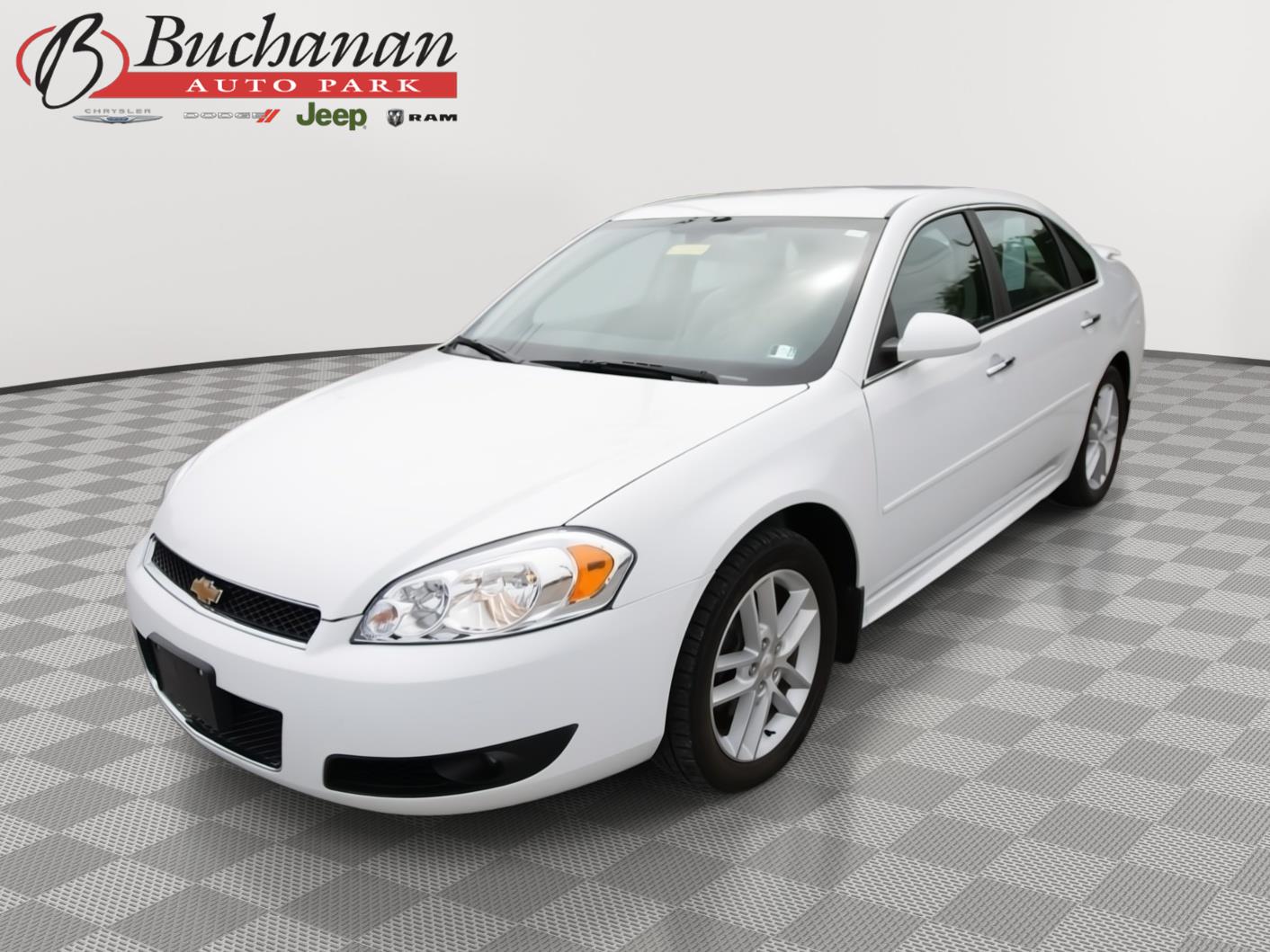 Summit White 2013 Chevrolet Impala Sedan Front-Wheel Drive 6-Speed Automatic Overdrive