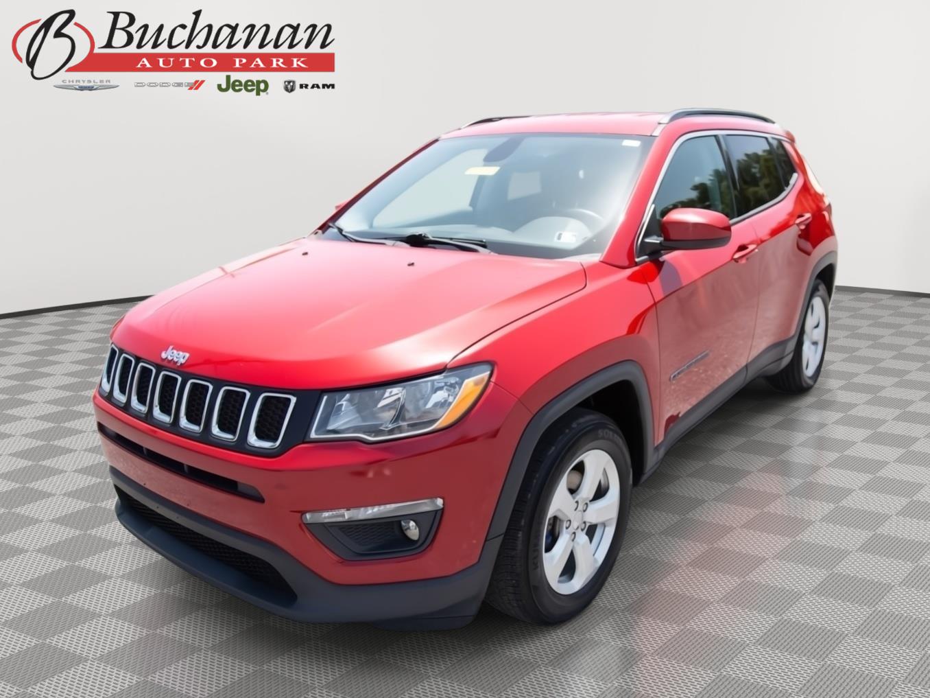 Velvet Red Pearlcoat 2020 Jeep Compass SUV / Crossover Front-Wheel Drive 6-Speed Automatic