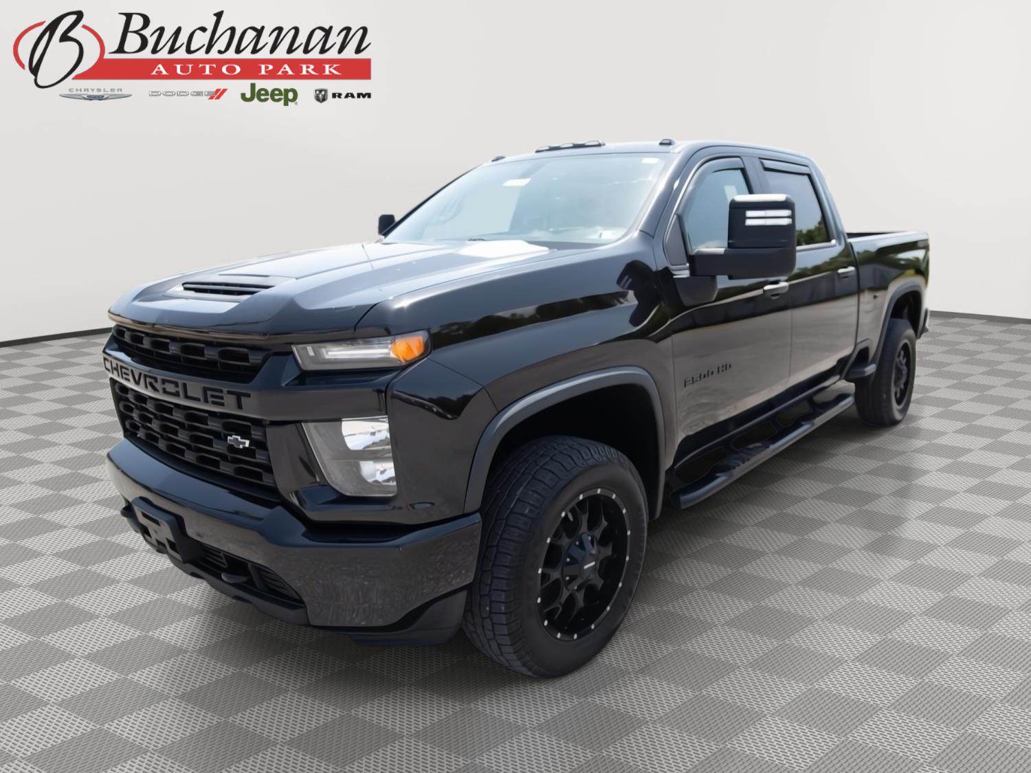 Black 2021 Chevrolet Silverado 2500HD Pickup Truck Four-Wheel Drive