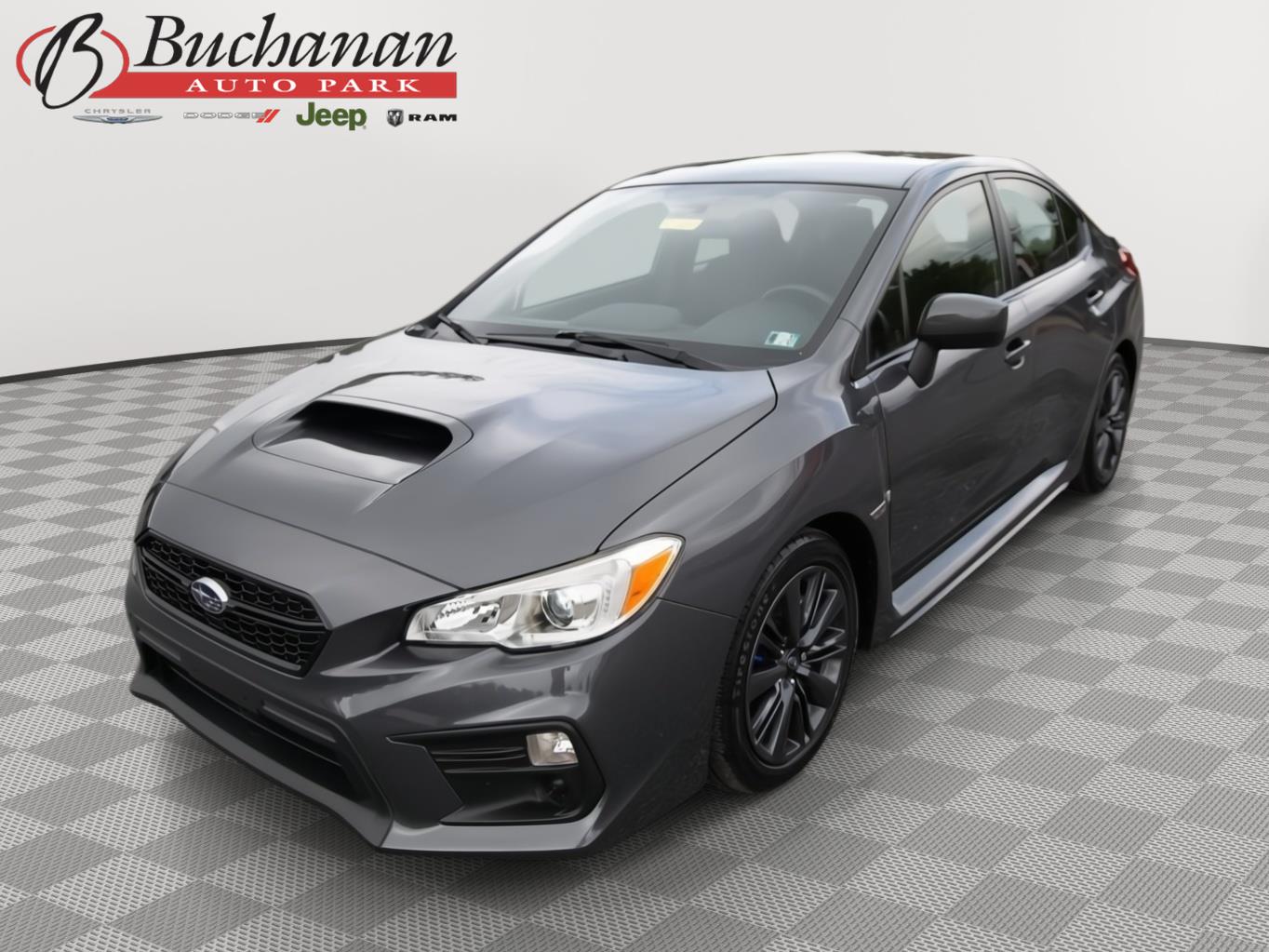 Magnetite Gray Metallic 2020 Subaru WRX Sedan All-Wheel Drive Manual