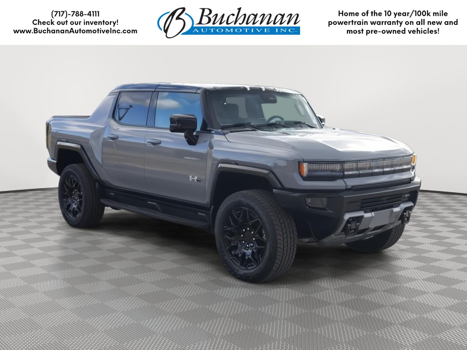 Meteorite Metallic (Gray) 2026 GMC Hummer EV Pickup Pickup Truck All-Wheel Drive Automatic