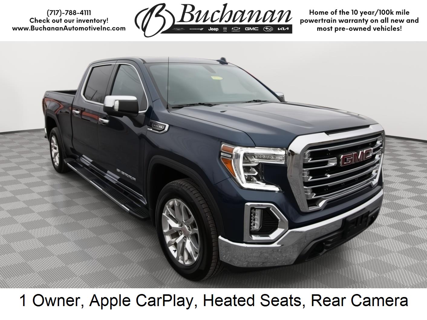 2021 GMC Sierra 1500 SLT Crew Cab 4WD