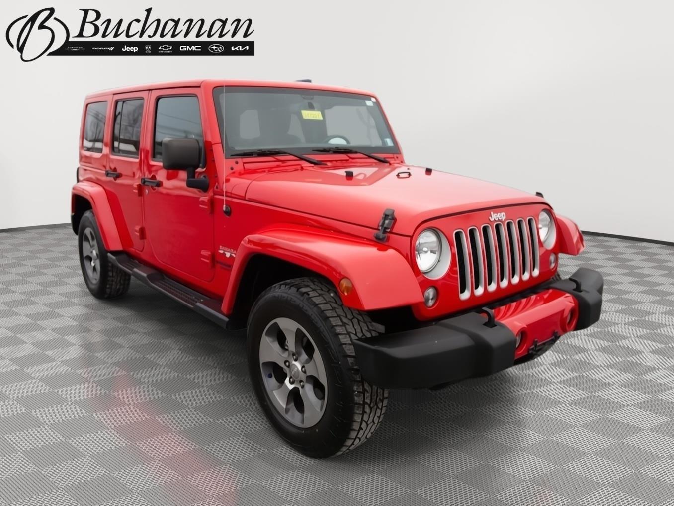 2016 Jeep Wrangler Unlimited Sahara 4WD