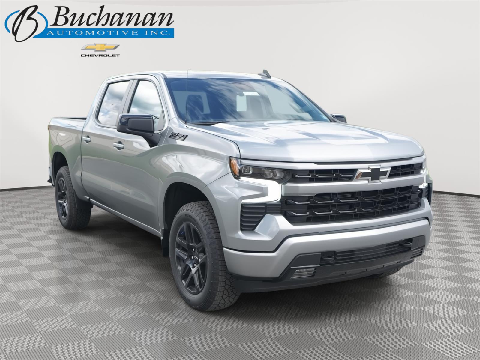 Sterling Gray Metallic 2026 Chevrolet Silverado 1500 Pickup Truck Four-Wheel Drive Automatic