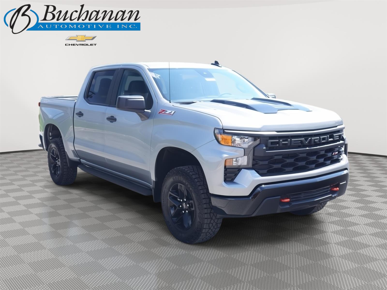 Sterling Gray Metallic 2026 Chevrolet Silverado 1500 Pickup Truck Four-Wheel Drive Automatic