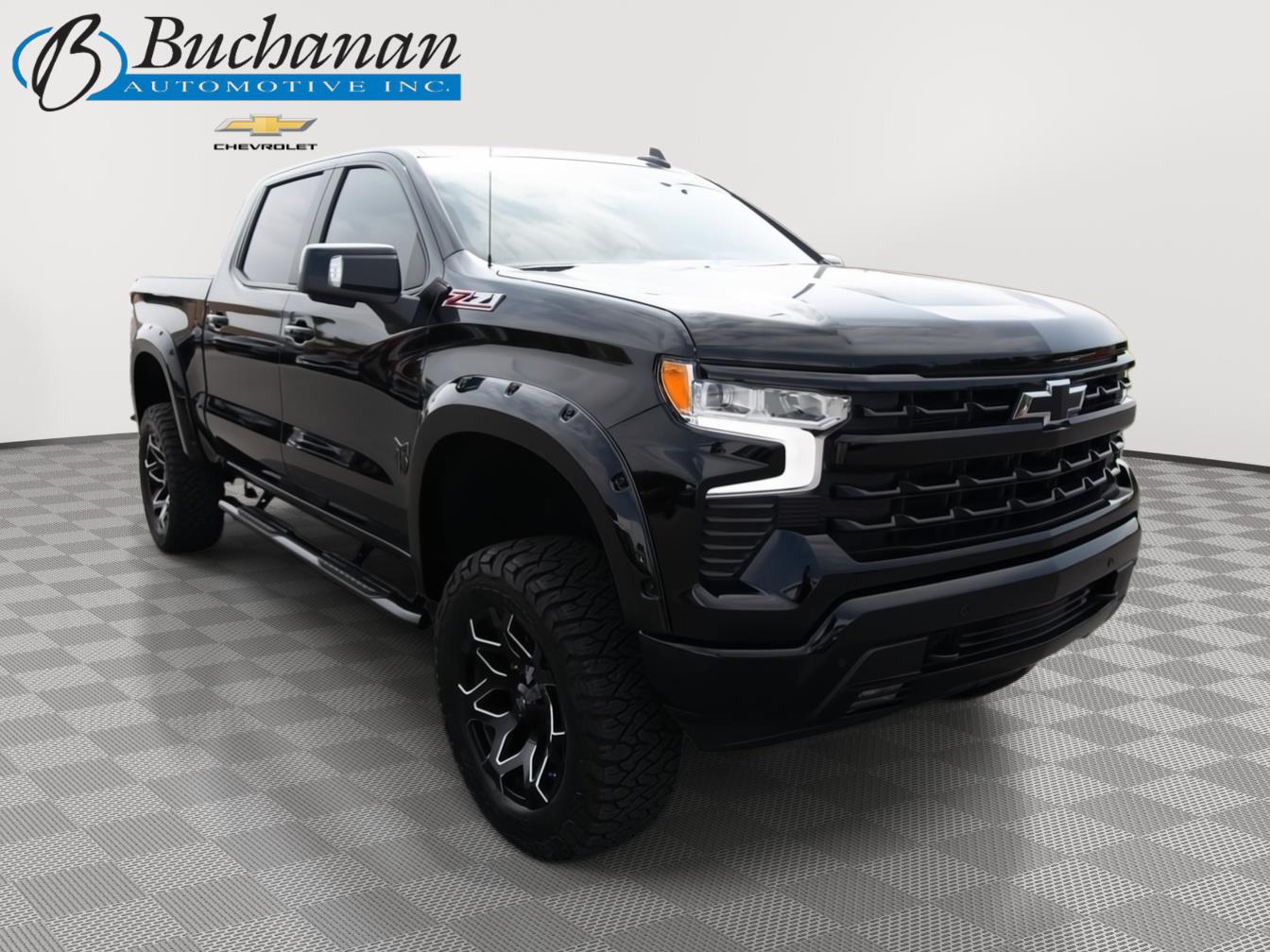 Black 2026 Chevrolet Silverado 1500 Pickup Truck Four-Wheel Drive Automatic