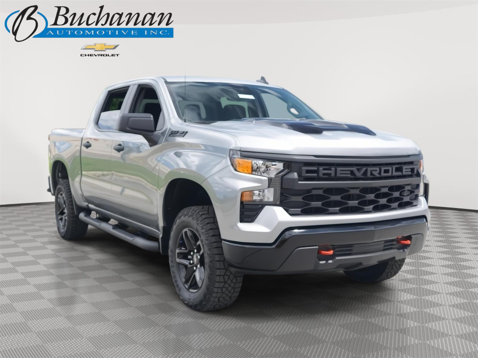 Sterling Gray Metallic 2026 Chevrolet Silverado 1500 Pickup Truck Four-Wheel Drive Automatic