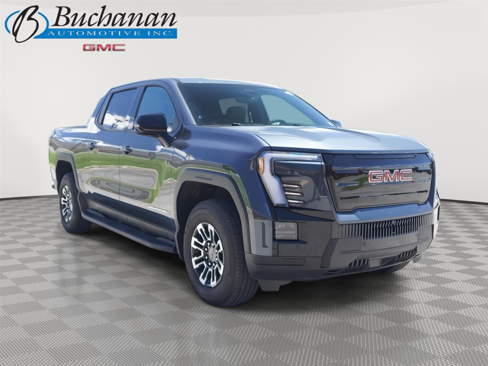 Deep Ocean Metallic 2026 GMC Sierra EV Pickup Truck All-Wheel Drive Automatic