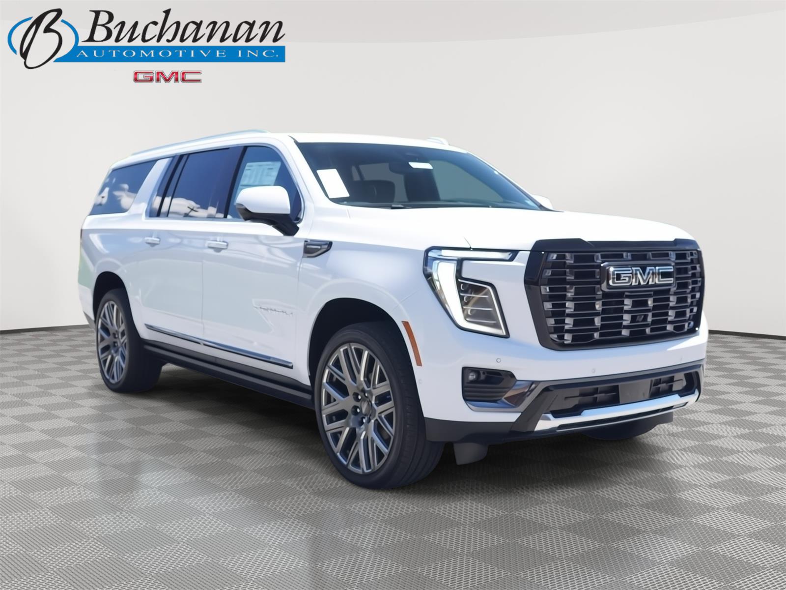 Glacier White Tricoat 2026 GMC Yukon XL SUV / Crossover Four-Wheel Drive Automatic