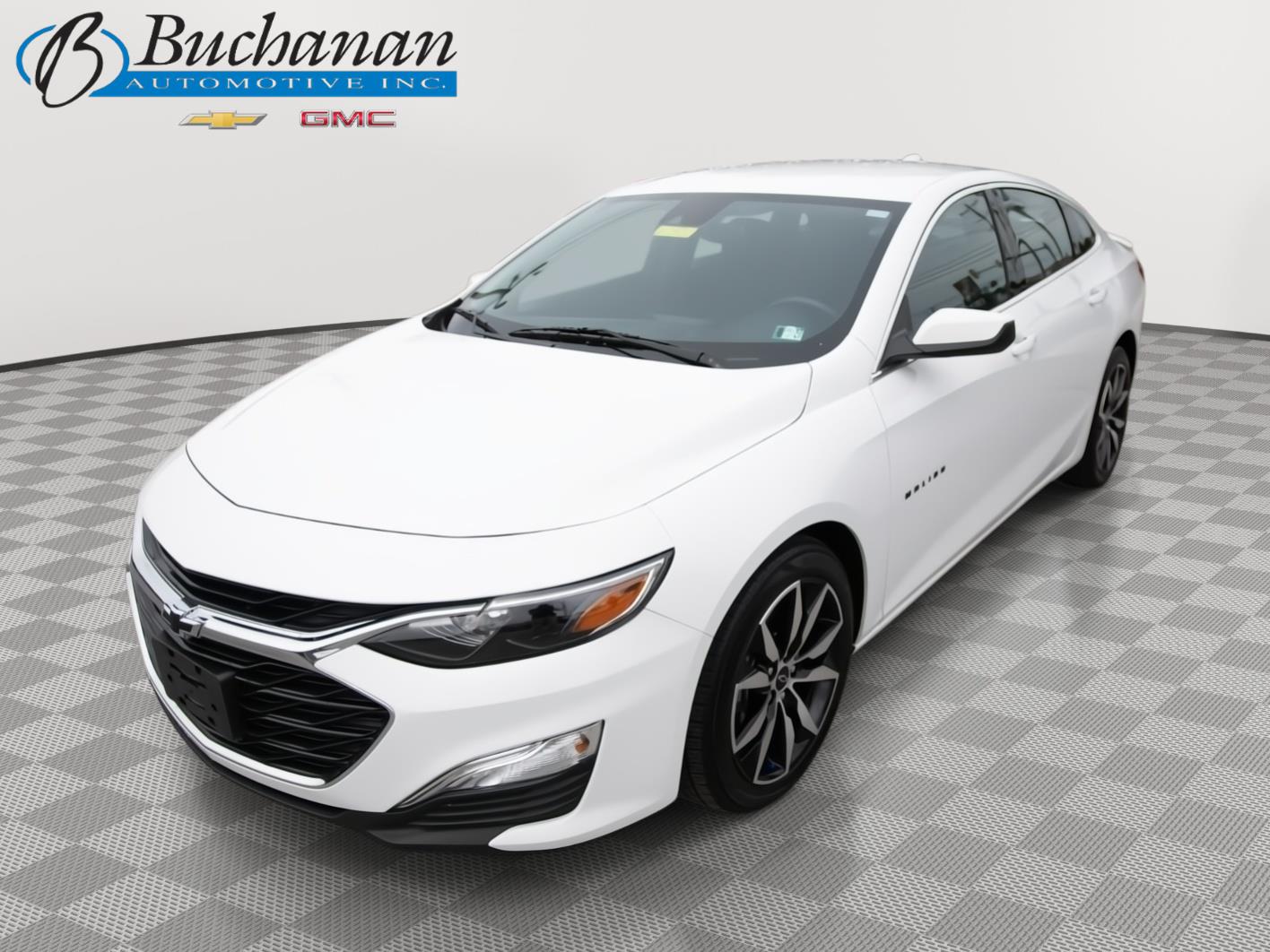 Summit White 2024 Chevrolet Malibu Sedan Front-Wheel Drive Continuously Variable Transmission