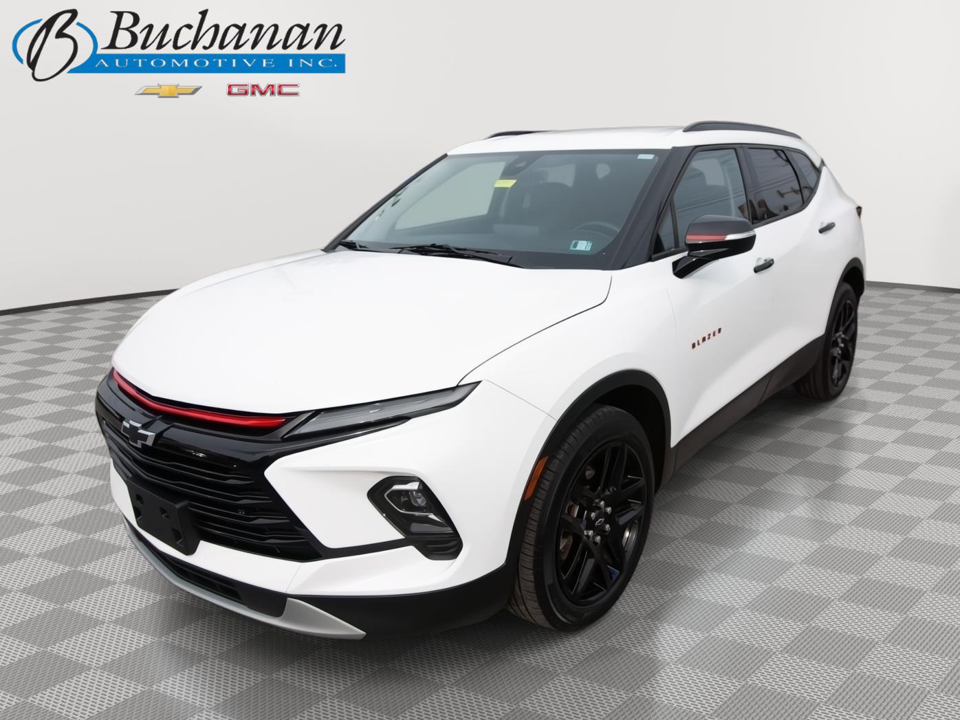 Summit White 2024 Chevrolet Blazer SUV / Crossover All-Wheel Drive 9-Speed Automatic