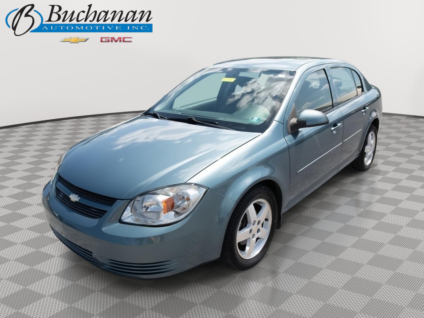 Silver Moss Metallic 2010 Chevrolet Cobalt Sedan Front-Wheel Drive 4-Speed Automatic Overdrive