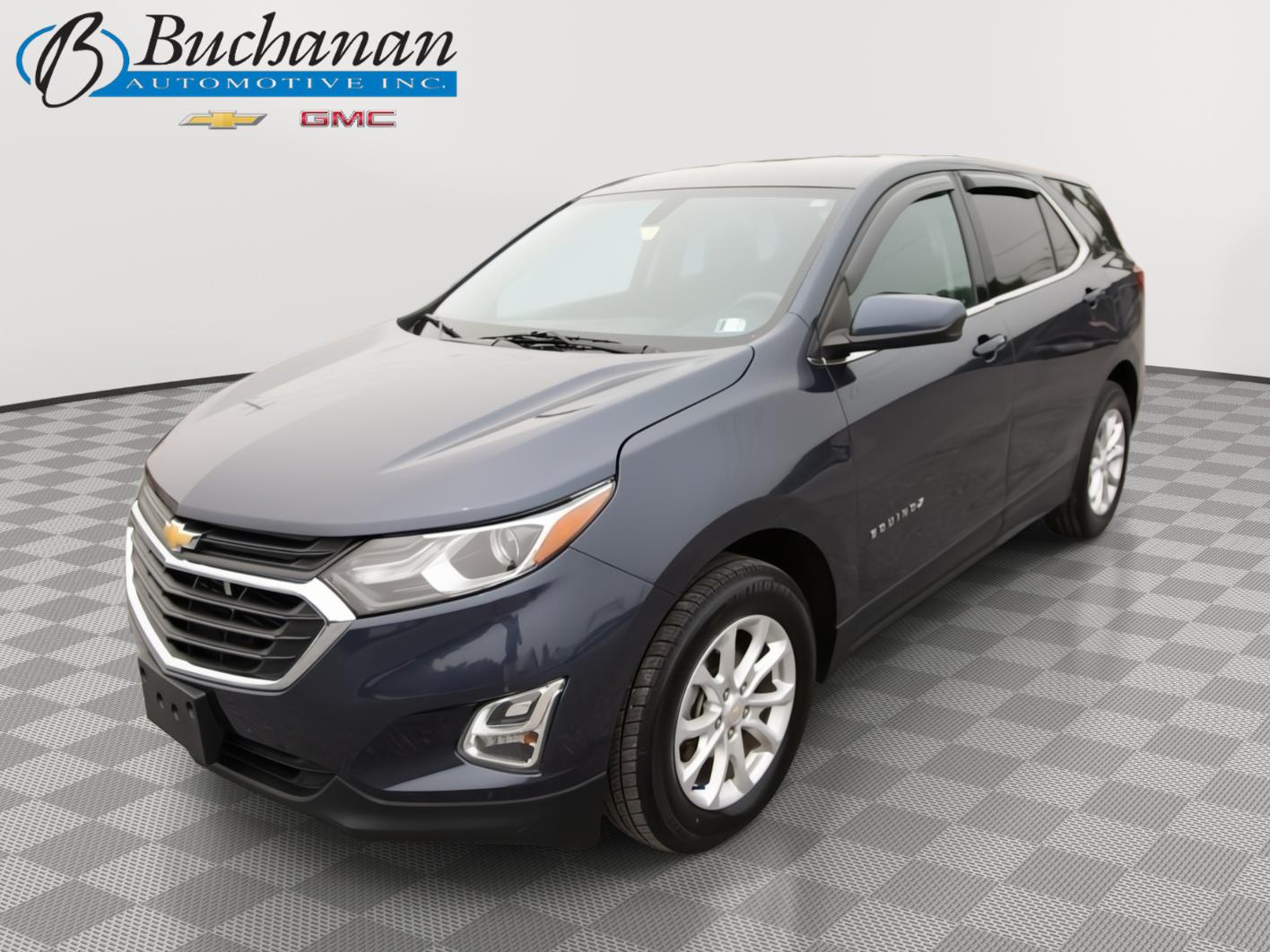 Storm Blue Metallic 2019 Chevrolet Equinox SUV / Crossover Four-Wheel Drive 6-Speed Automatic Overdrive
