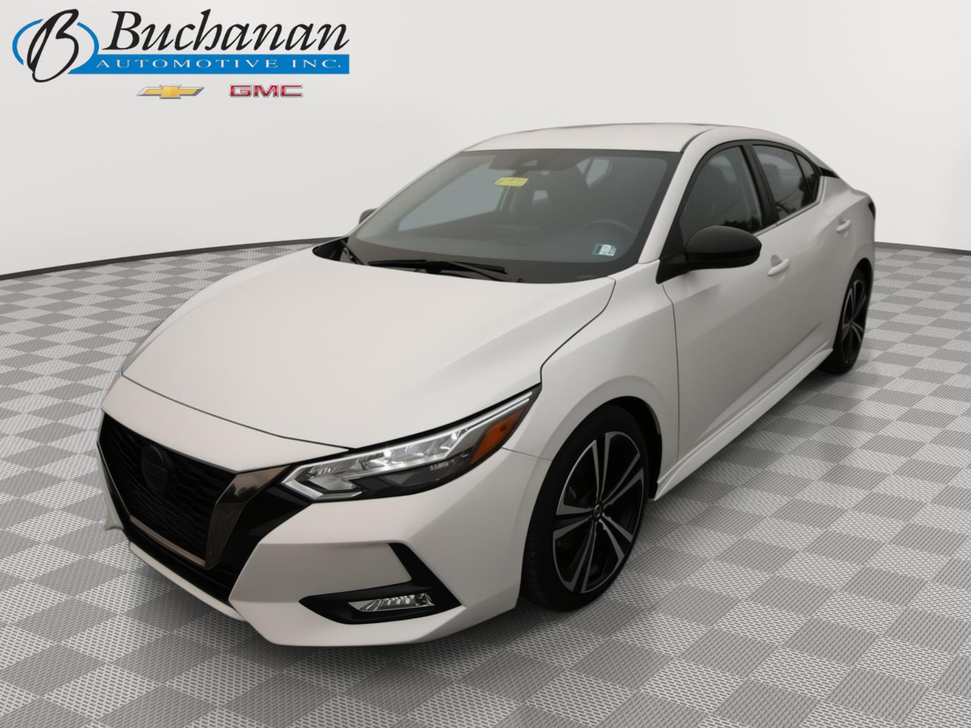 Aspen White Tricoat 2023 Nissan Sentra Sedan Front-Wheel Drive Continuously Variable Transmission
