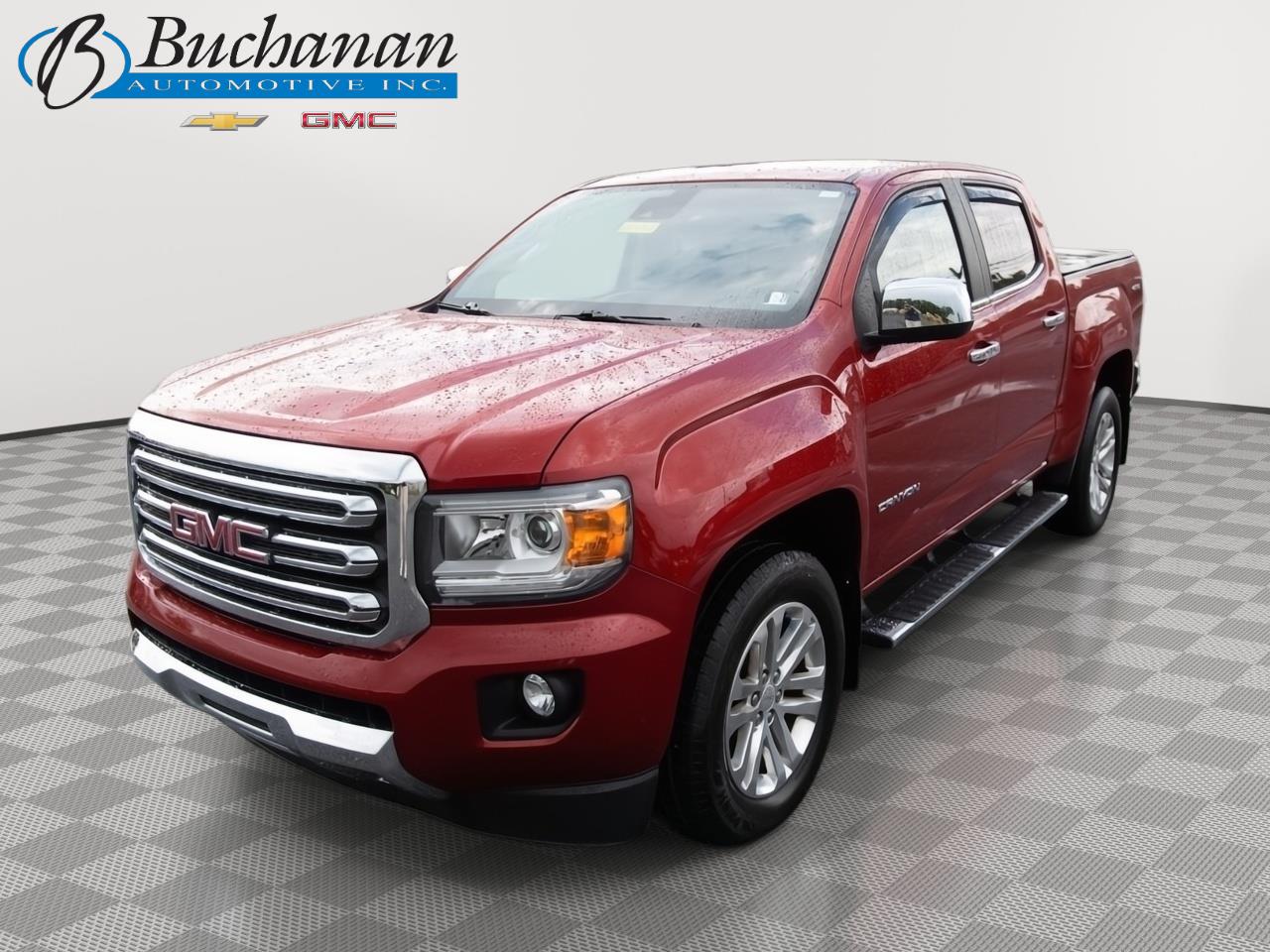 Copper Red Metallic 2016 GMC Canyon Pickup Truck Four-Wheel Drive 6-Speed Automatic