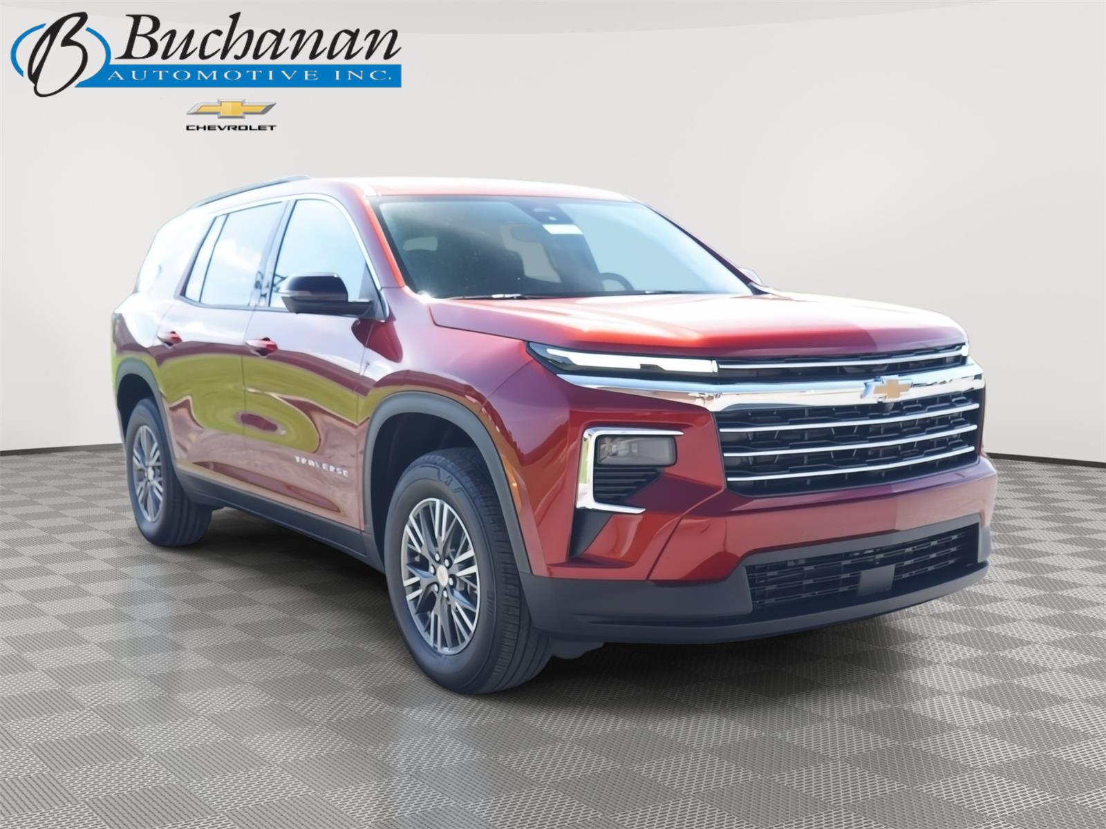 Radiant Red Tintcoat 2026 Chevrolet Traverse SUV / Crossover Front-Wheel Drive 8-Speed Automatic