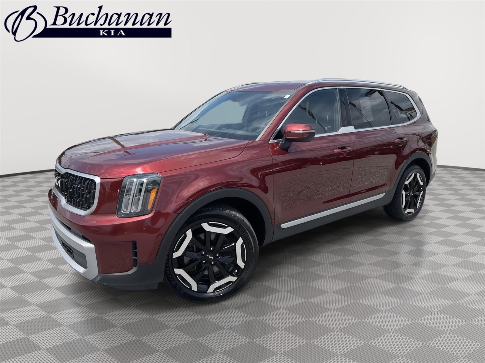 Dawning Red 2024 Kia Telluride SUV / Crossover Front-Wheel Drive Automatic
