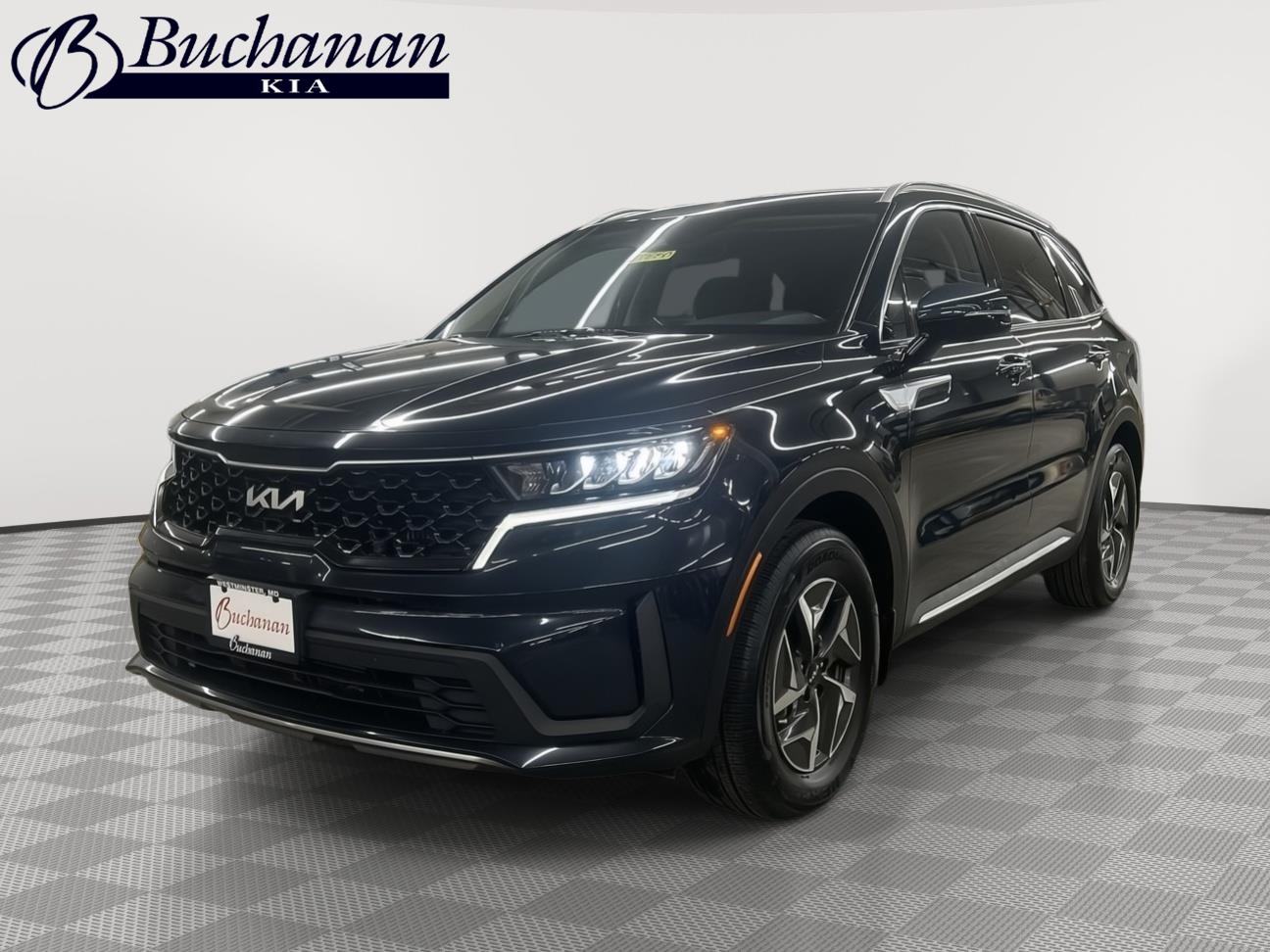 Gravity Blue 2022 Kia Sorento Hybrid S AWD SUV / Crossover All-Wheel Drive Automatic