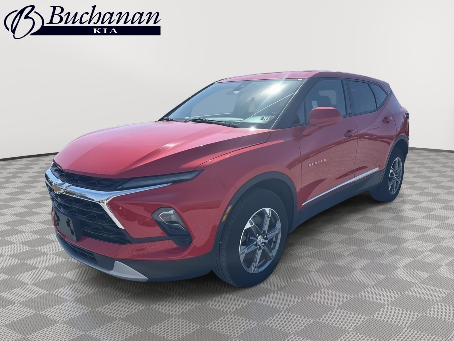 Red Hot 2024 Chevrolet Blazer SUV / Crossover Front-Wheel Drive 9-Speed Automatic
