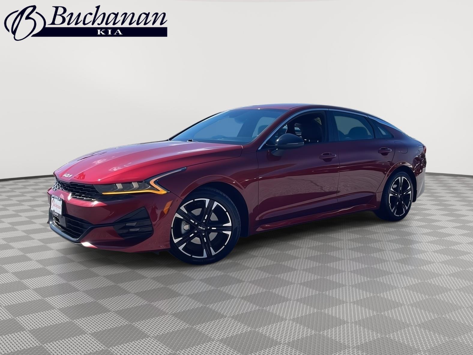 Passion Red 2023 Kia K5 GT-Line FWD Sedan Front-Wheel Drive Automatic
