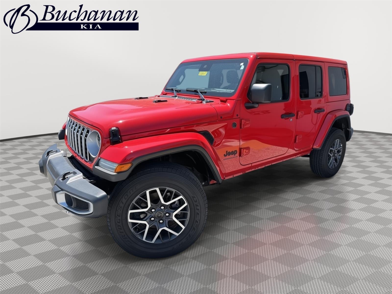 Firecracker Red Clearcoat 2025 Jeep Wrangler SUV / Crossover Four-Wheel Drive 8-Speed Automatic