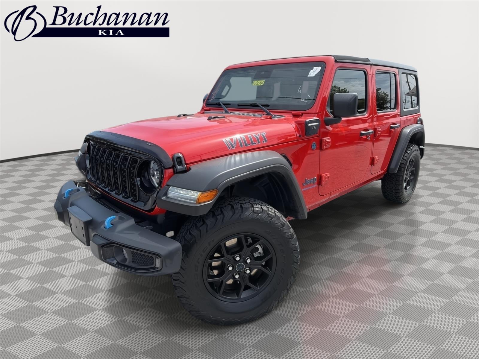 Firecracker Red Clearcoat 2024 Jeep Wrangler 4xe SUV / Crossover Four-Wheel Drive 8-Speed Automatic