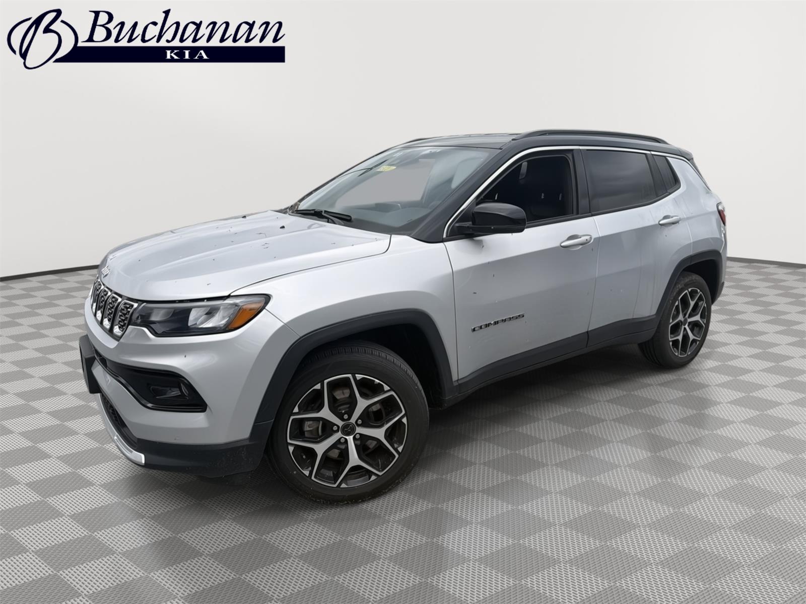 Silver Zynith Metallic Clearcoat 2025 Jeep Compass Limited 4WD SUV / Crossover Four-Wheel Drive 8-Speed Automatic