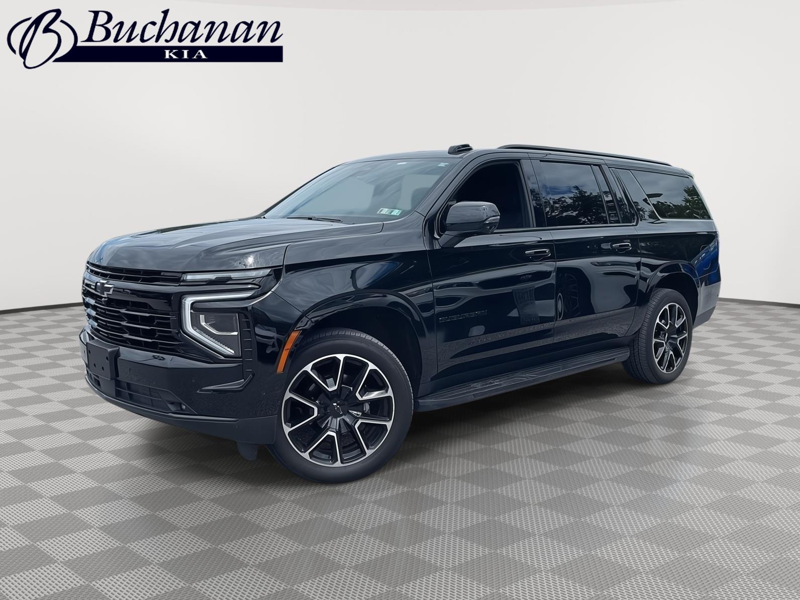 Black 2025 Chevrolet Suburban SUV / Crossover Four-Wheel Drive