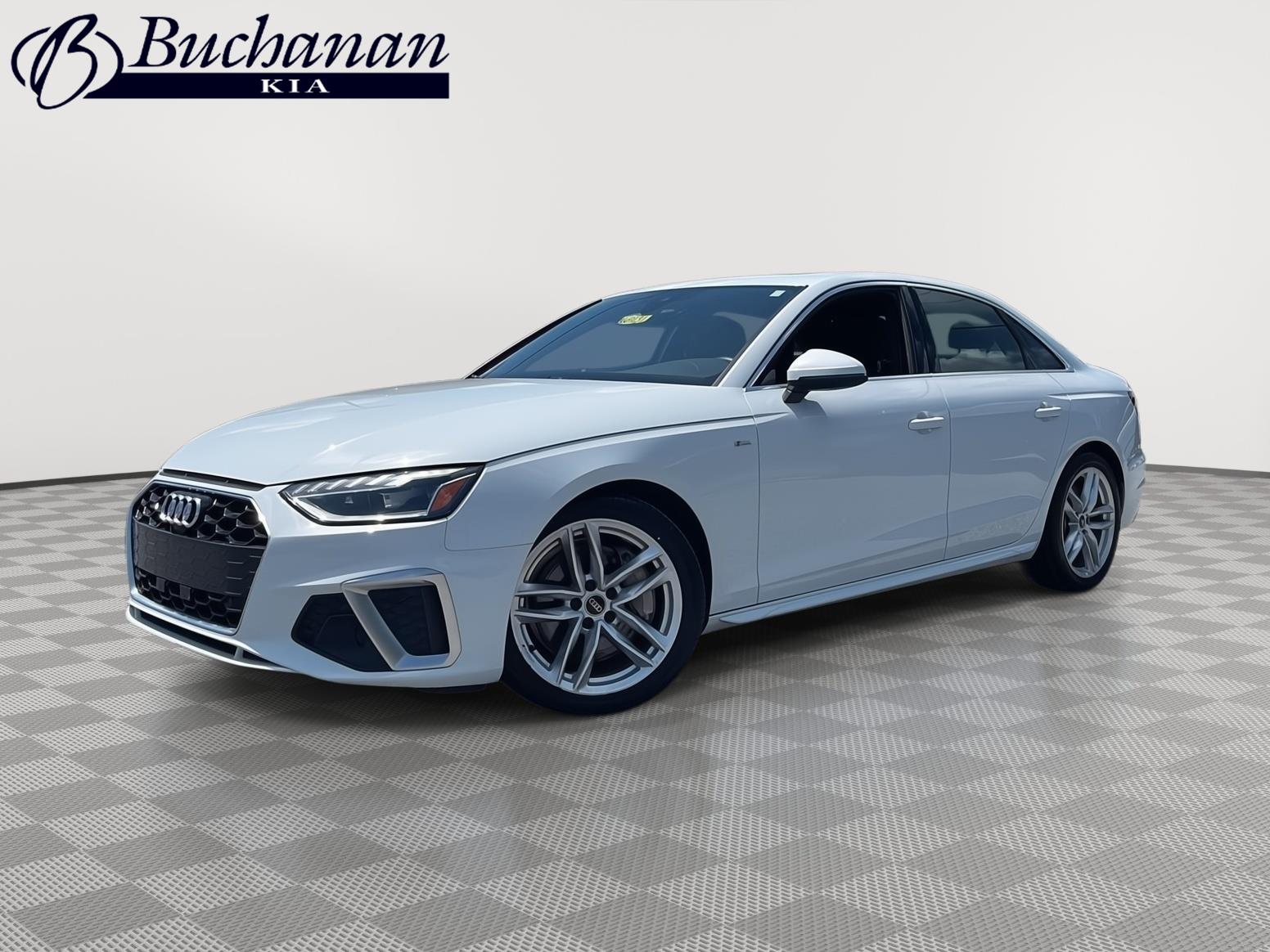White 2024 Audi A4 Sedan All-Wheel Drive