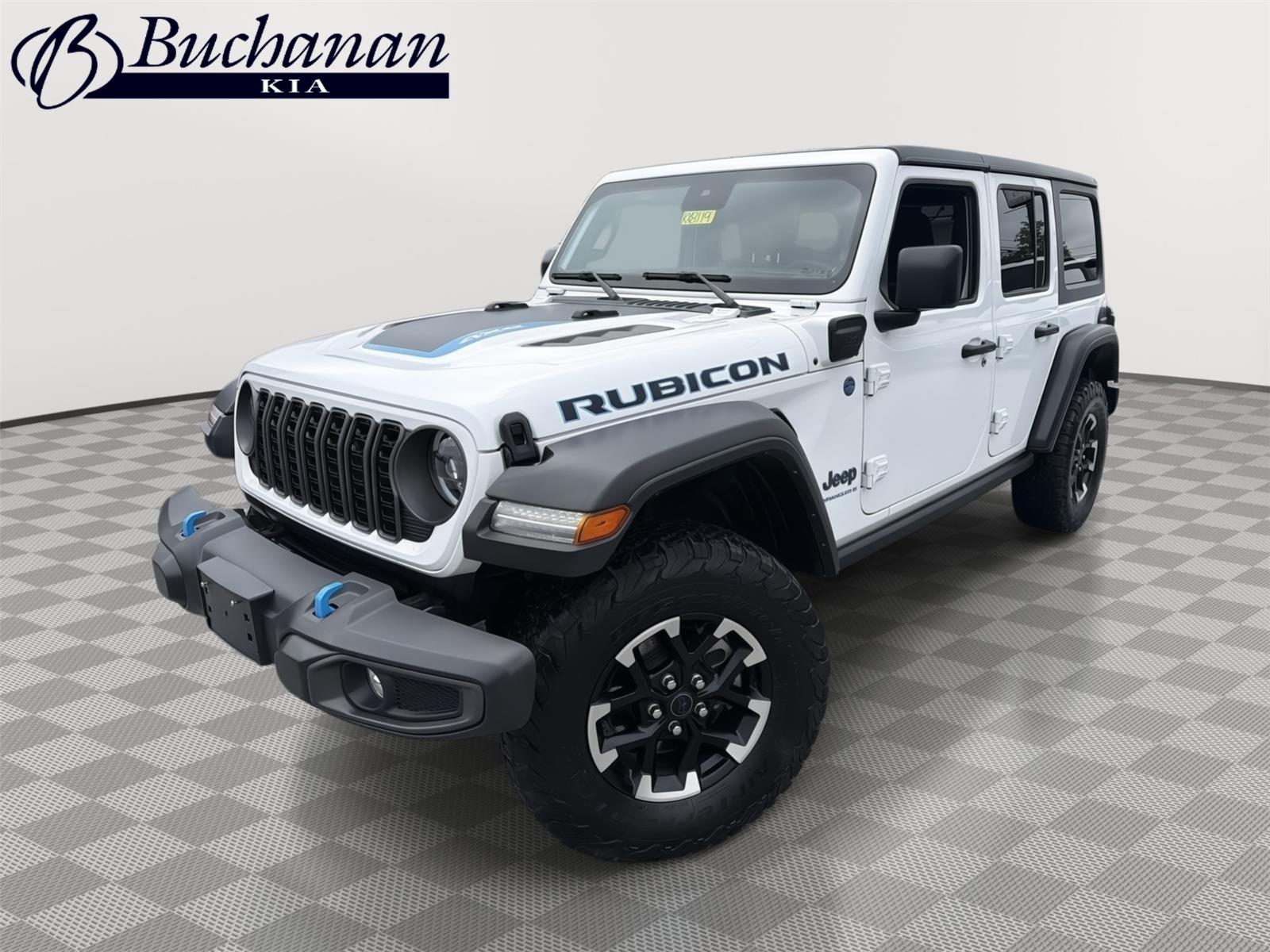 Bright White Clearcoat 2024 Jeep Wrangler 4xe SUV / Crossover Four-Wheel Drive 8-Speed Automatic